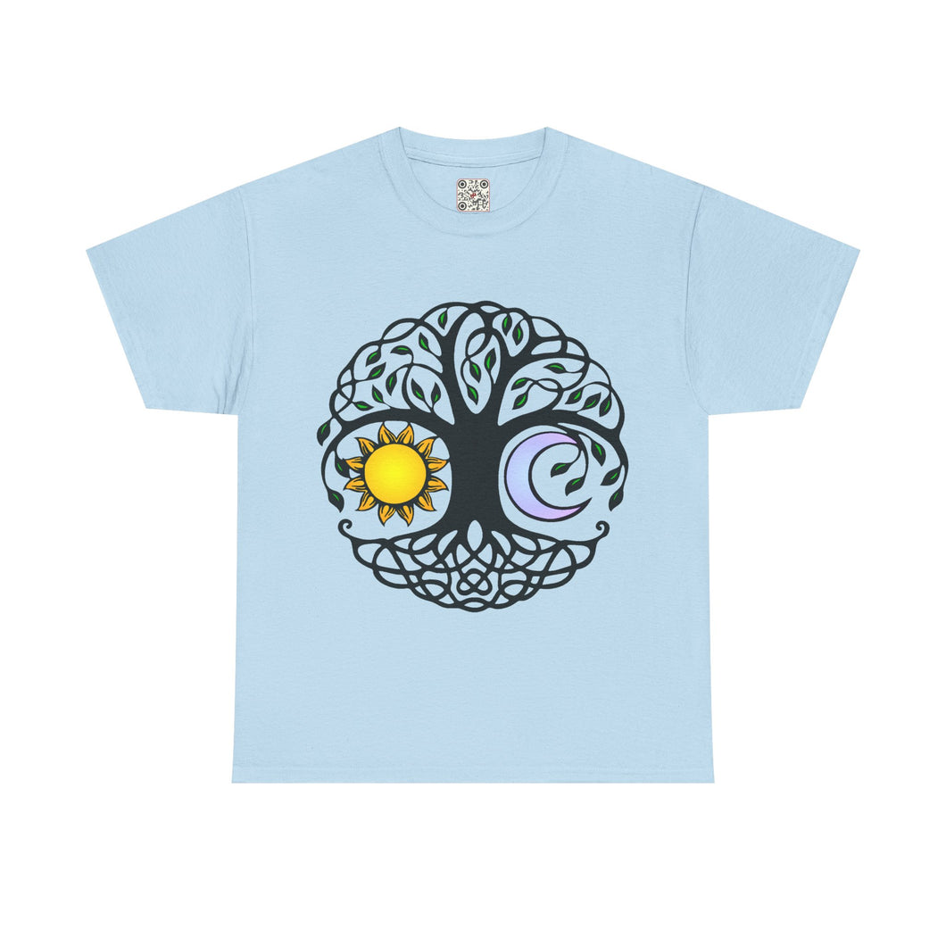 Tree of Life - Sun & Moon Heavy Cotton Tee