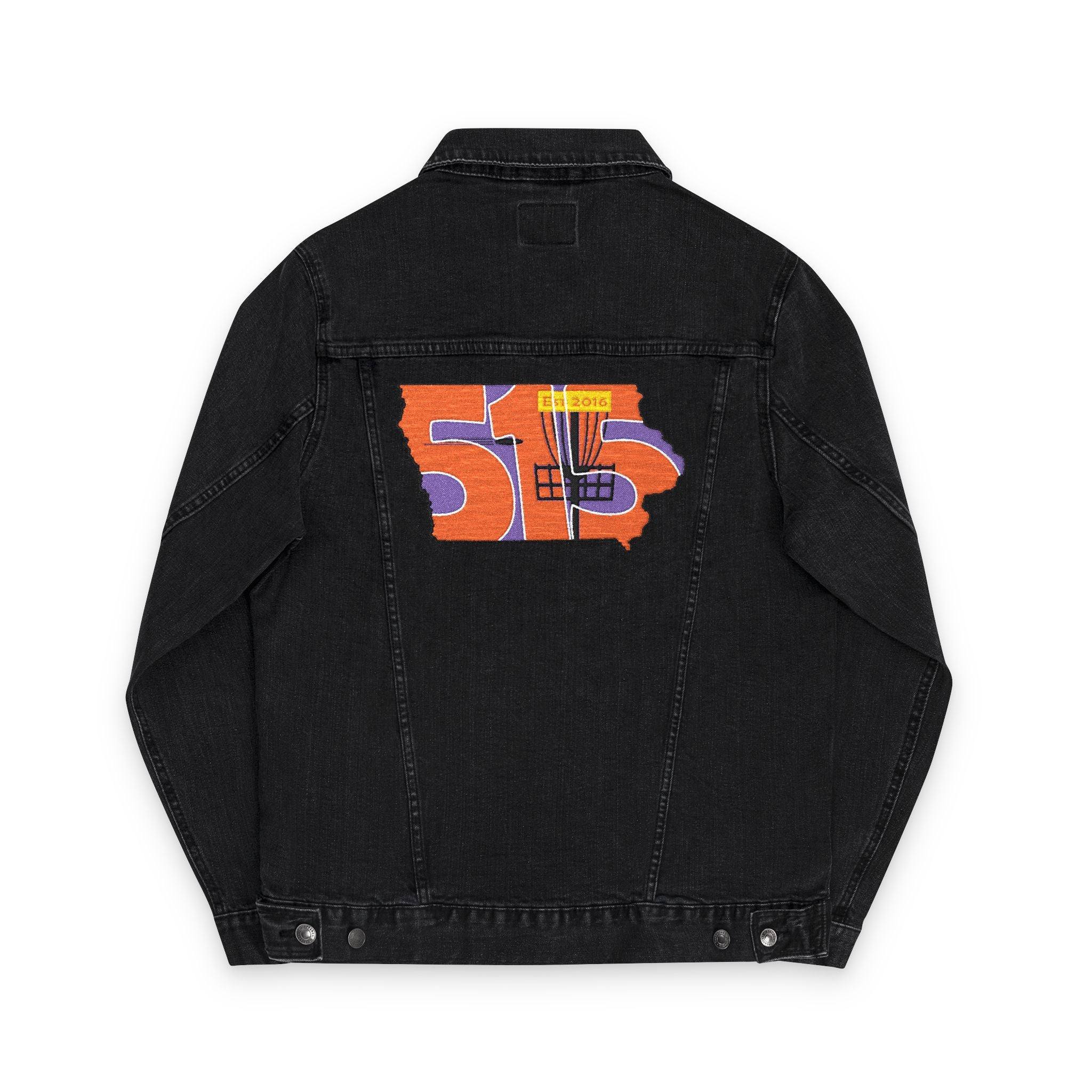 Load image into Gallery viewer, 515 Disc Golf Denim Jacket
