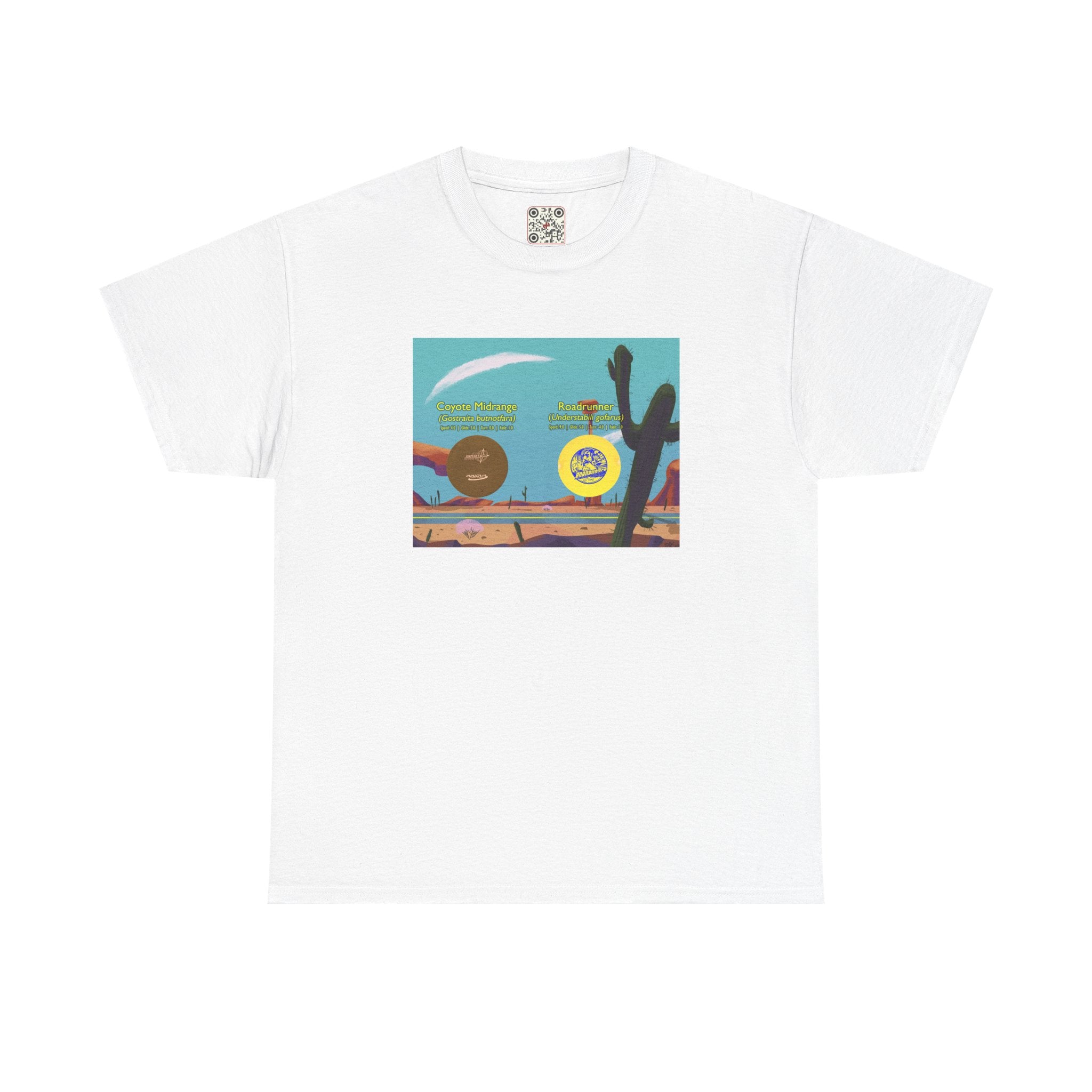 Load image into Gallery viewer, Roadrunner versus Coyote - Heavy Cotton Tee
