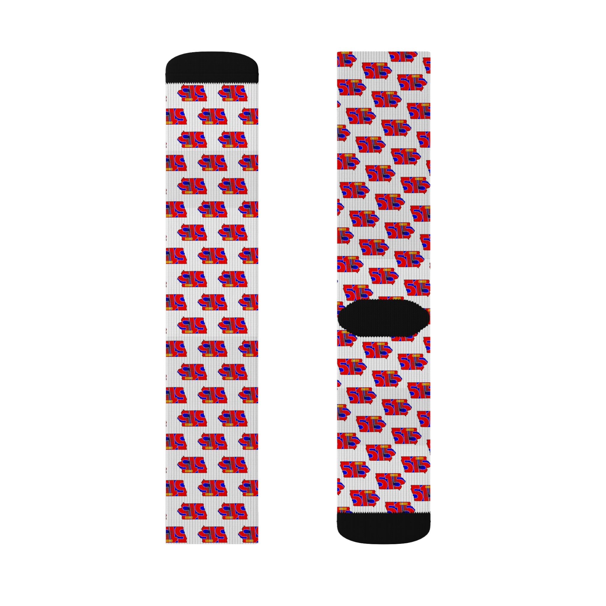 Load image into Gallery viewer, 515 Disc Golf Patterend Socks
