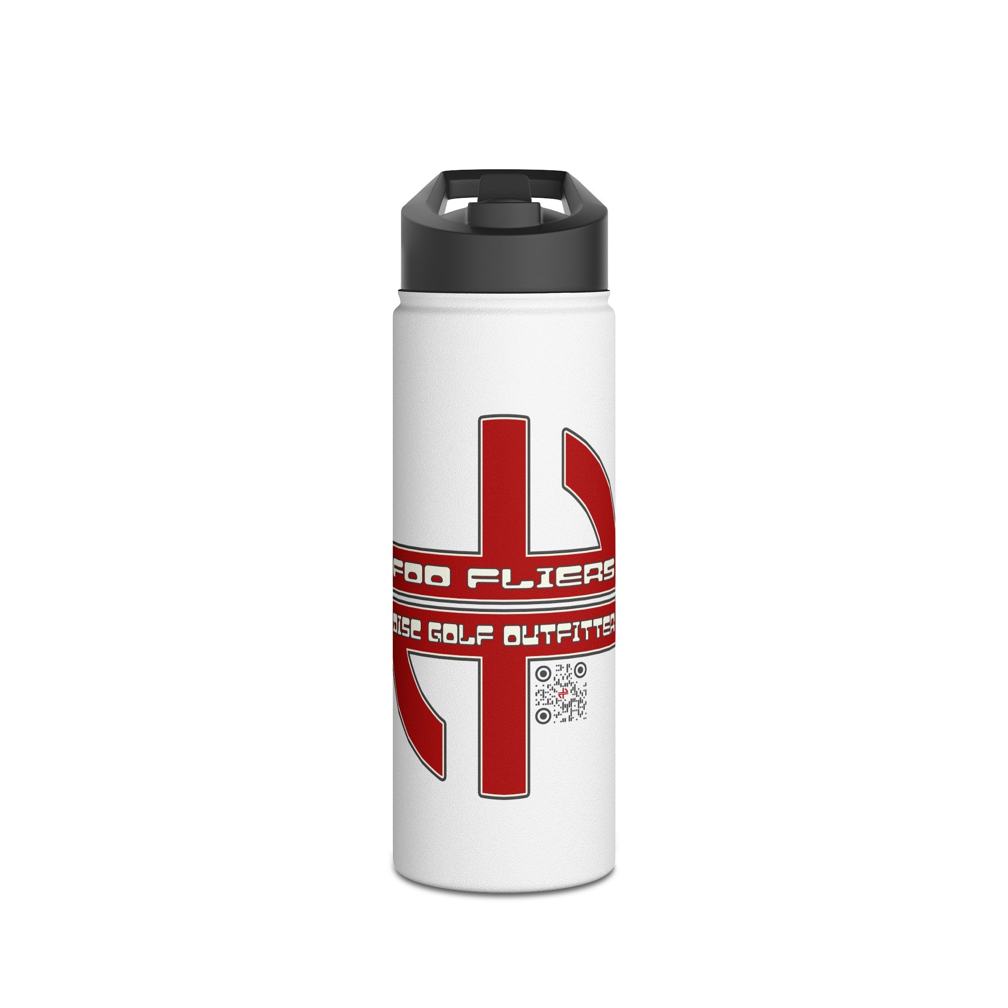 Load image into Gallery viewer, Foo Fliers DGO Stainless Steel Water Bottle w/ Standard Lid
