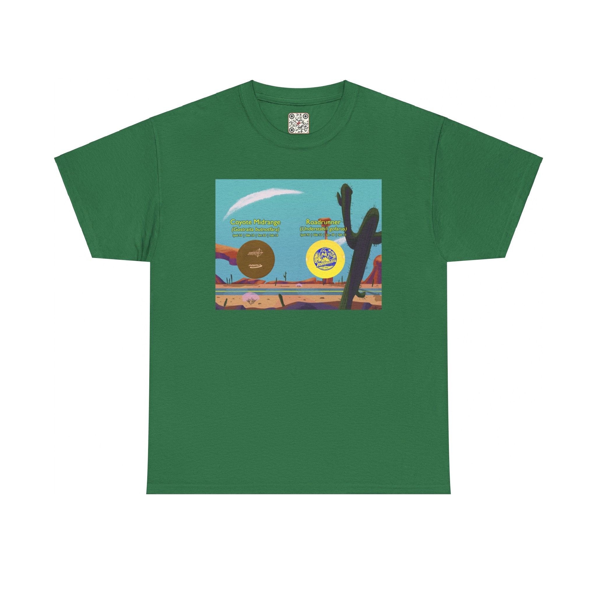 Load image into Gallery viewer, Roadrunner versus Coyote - Heavy Cotton Tee
