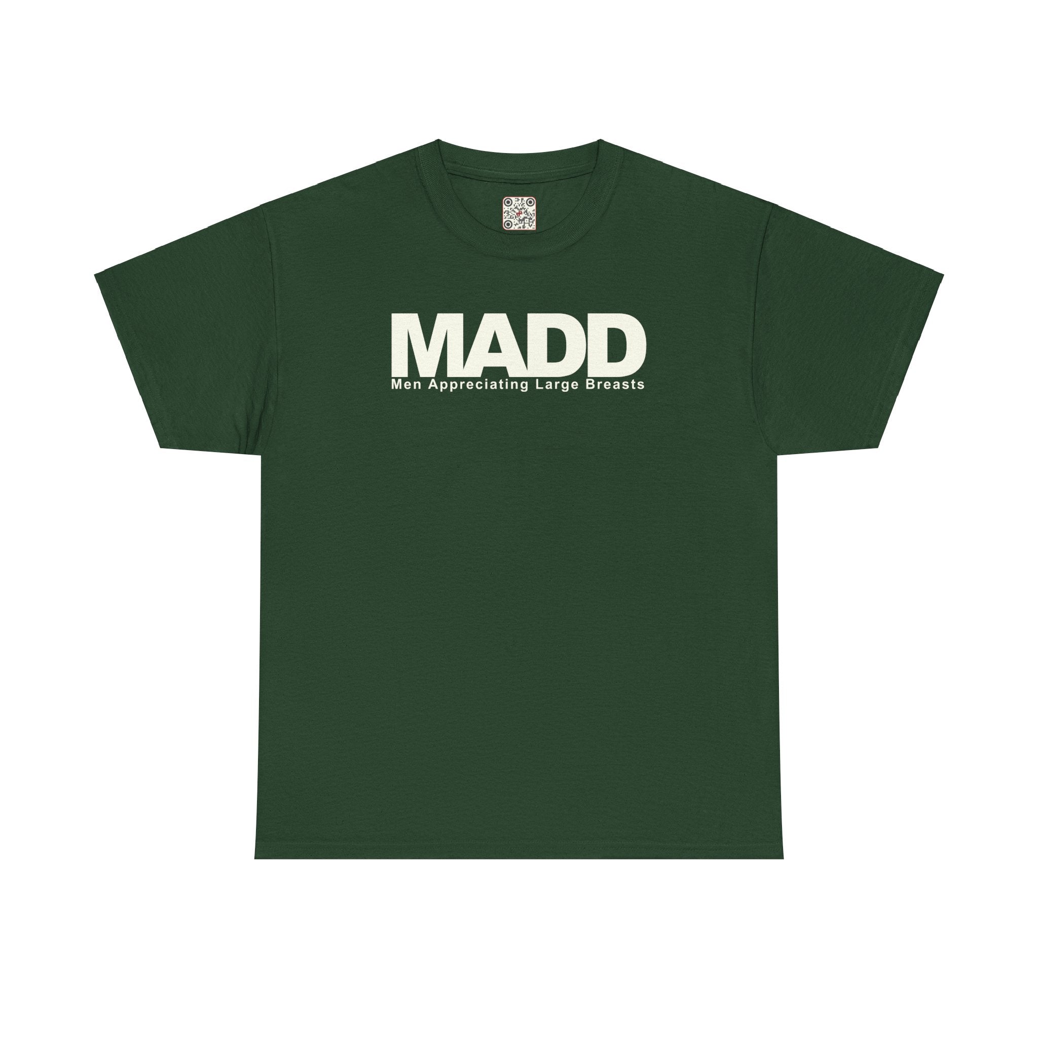 Load image into Gallery viewer, &quot;MADD: Men Appreciating Large Breasts&quot; - Unisex Heavy Cotton Tee
