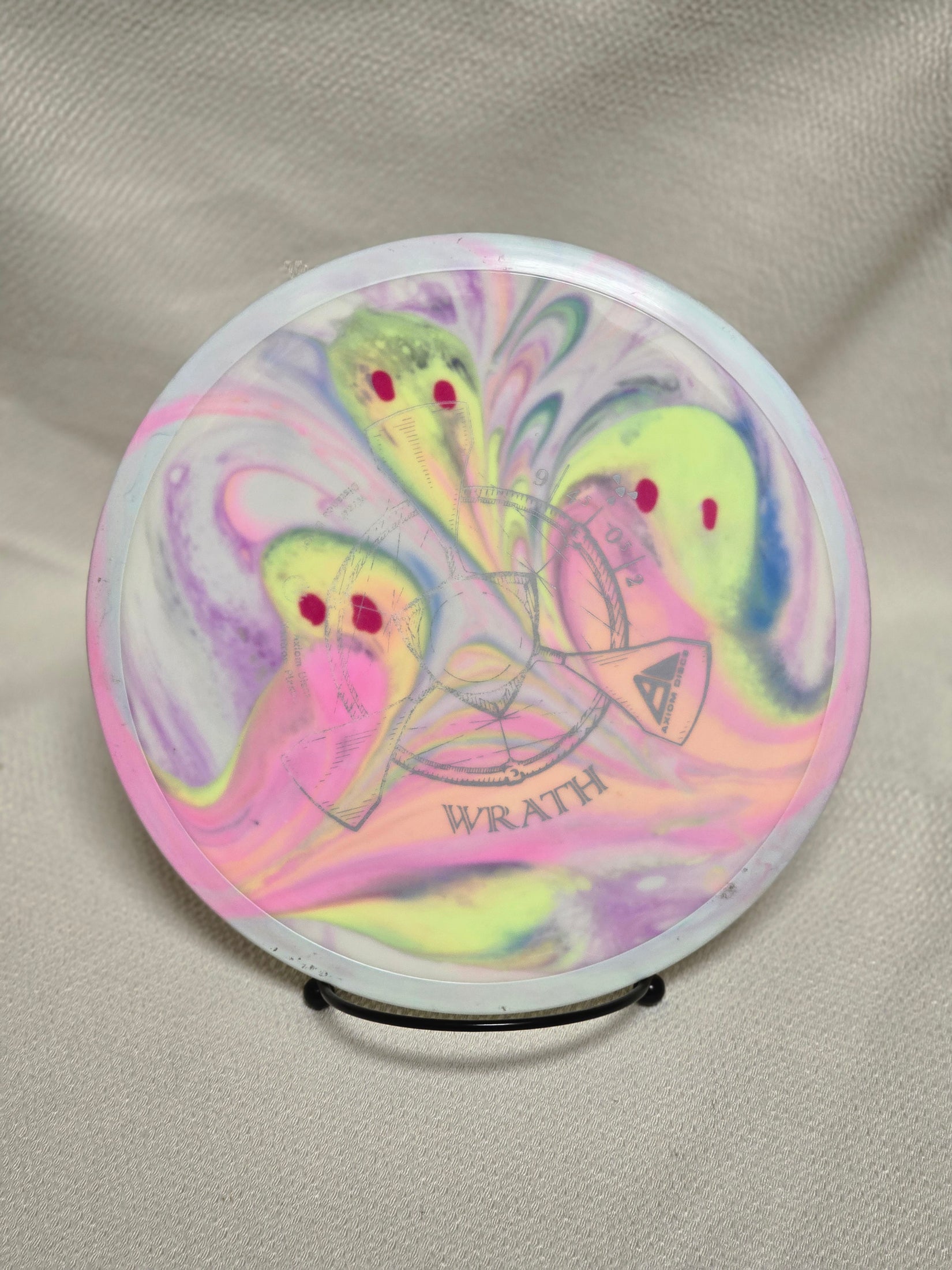 Load image into Gallery viewer, Axiom Wrath Distance Driver w/ Custom HUV Dye - Neutron 161g
