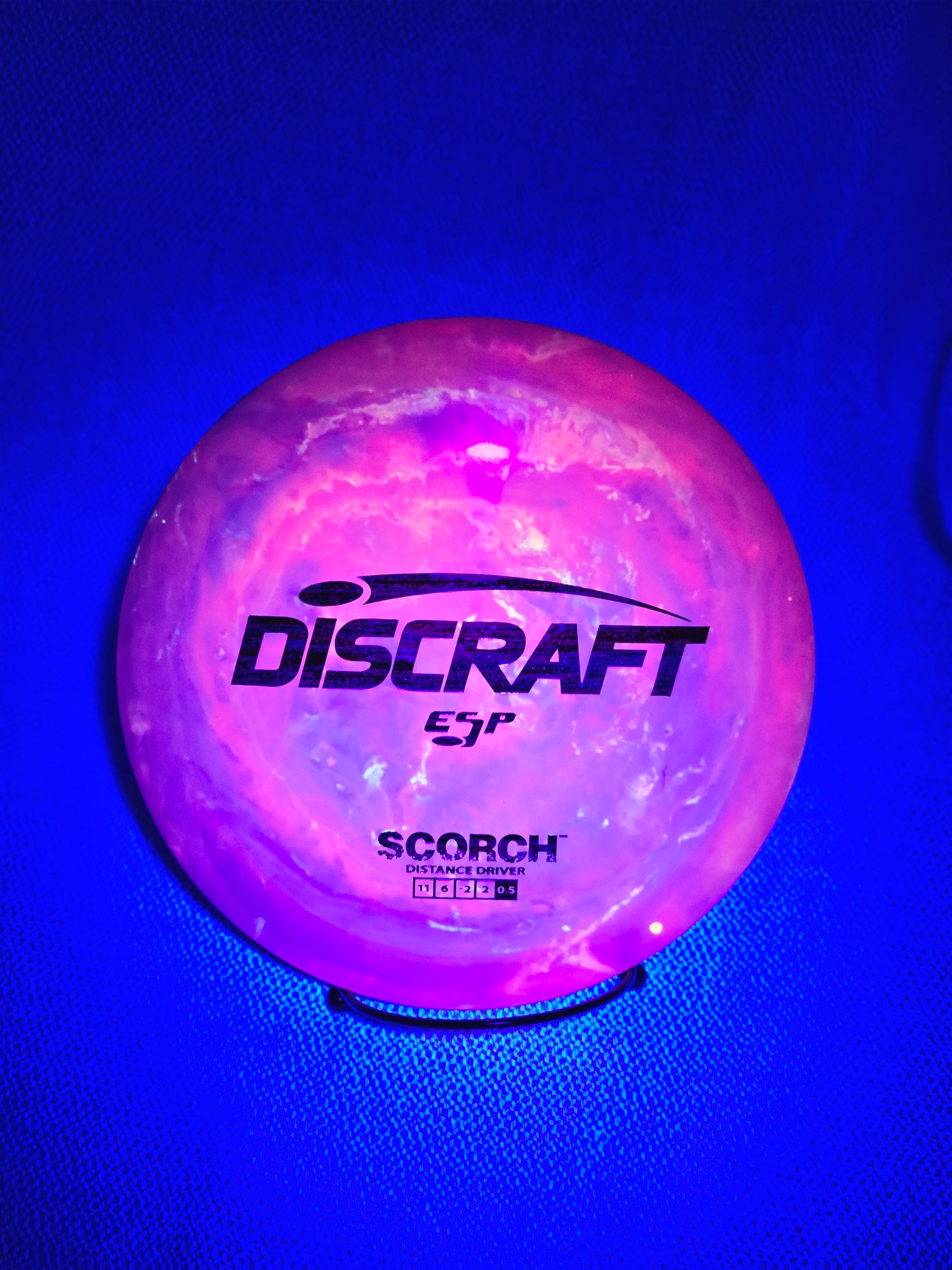 Load image into Gallery viewer, Discraft Scorch Distance Driver w/ Custom HUV Dye - ESP 177g
