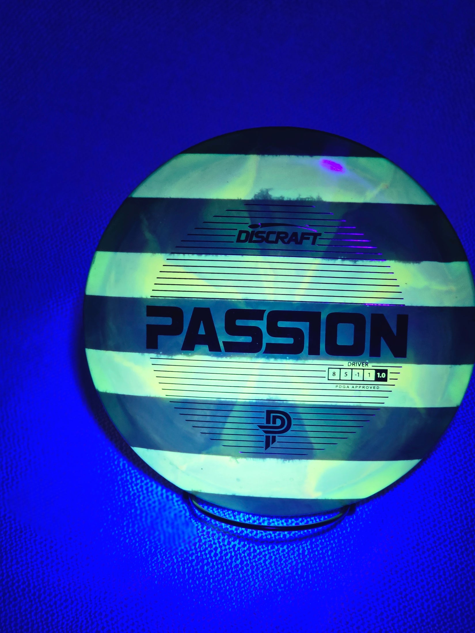 Load image into Gallery viewer, Discraft Passion Fairway Driver w/ Custom HUV Dye - ESP 172g
