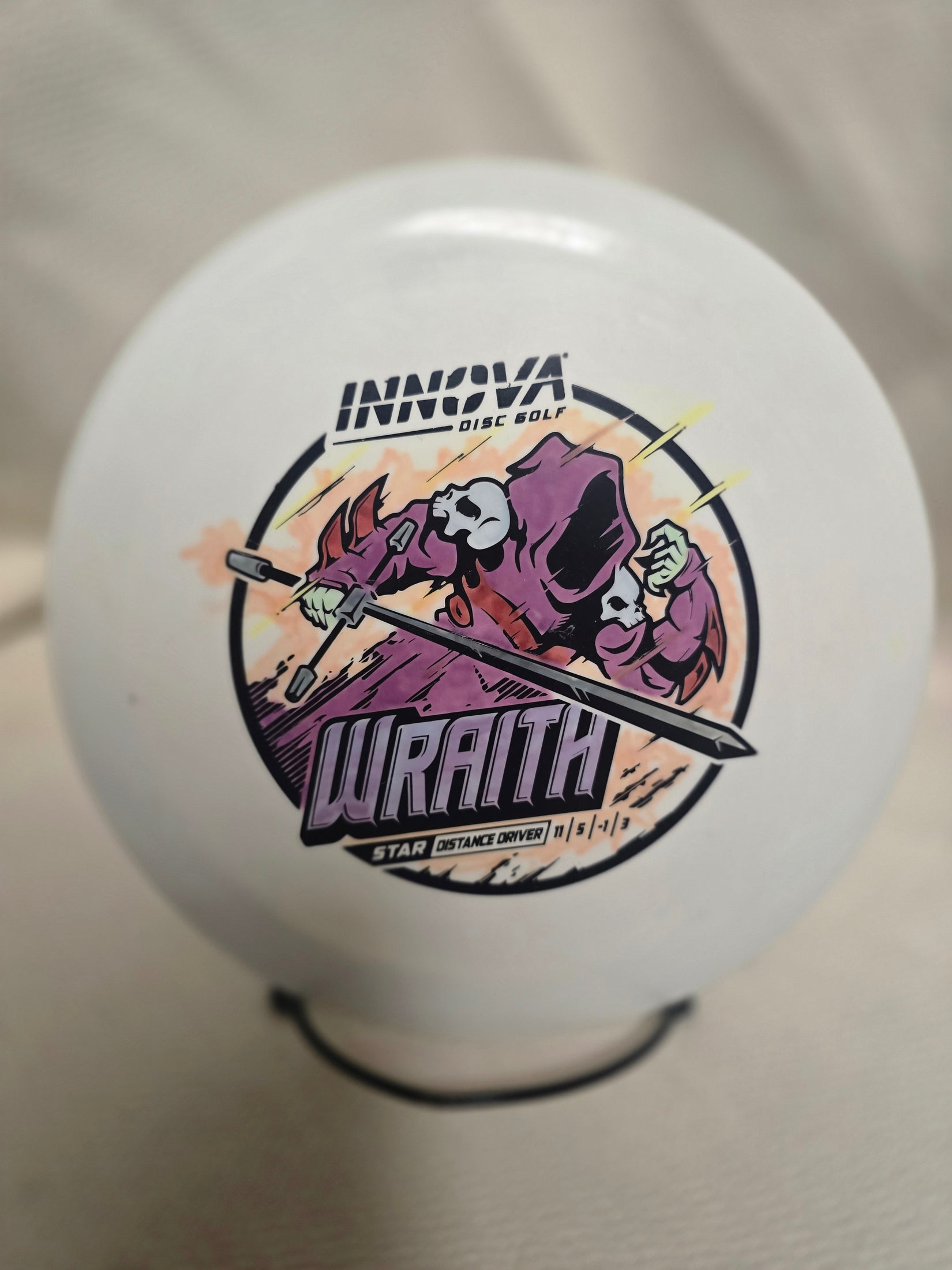 Load image into Gallery viewer, Innova Wraith Distance Driver - Hand Filled Stamp - Star TBDg
