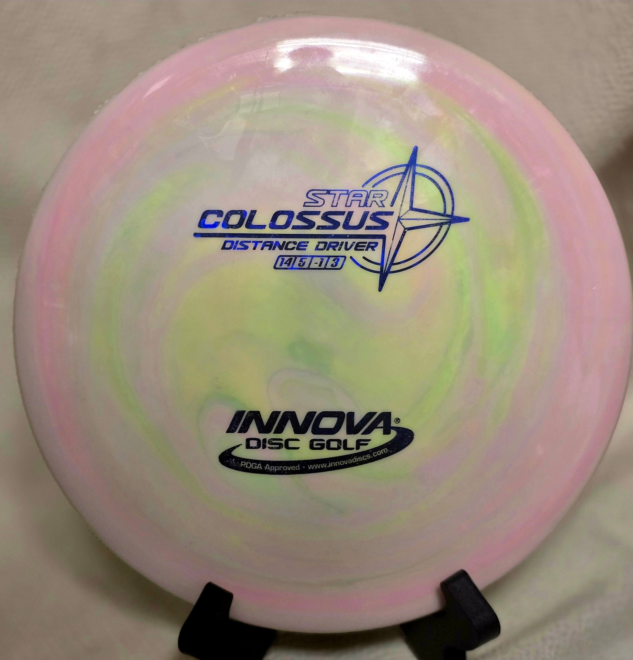 Load image into Gallery viewer, Innova Colossus Distance Driver w/ Custom HUV Dye - Star 175g
