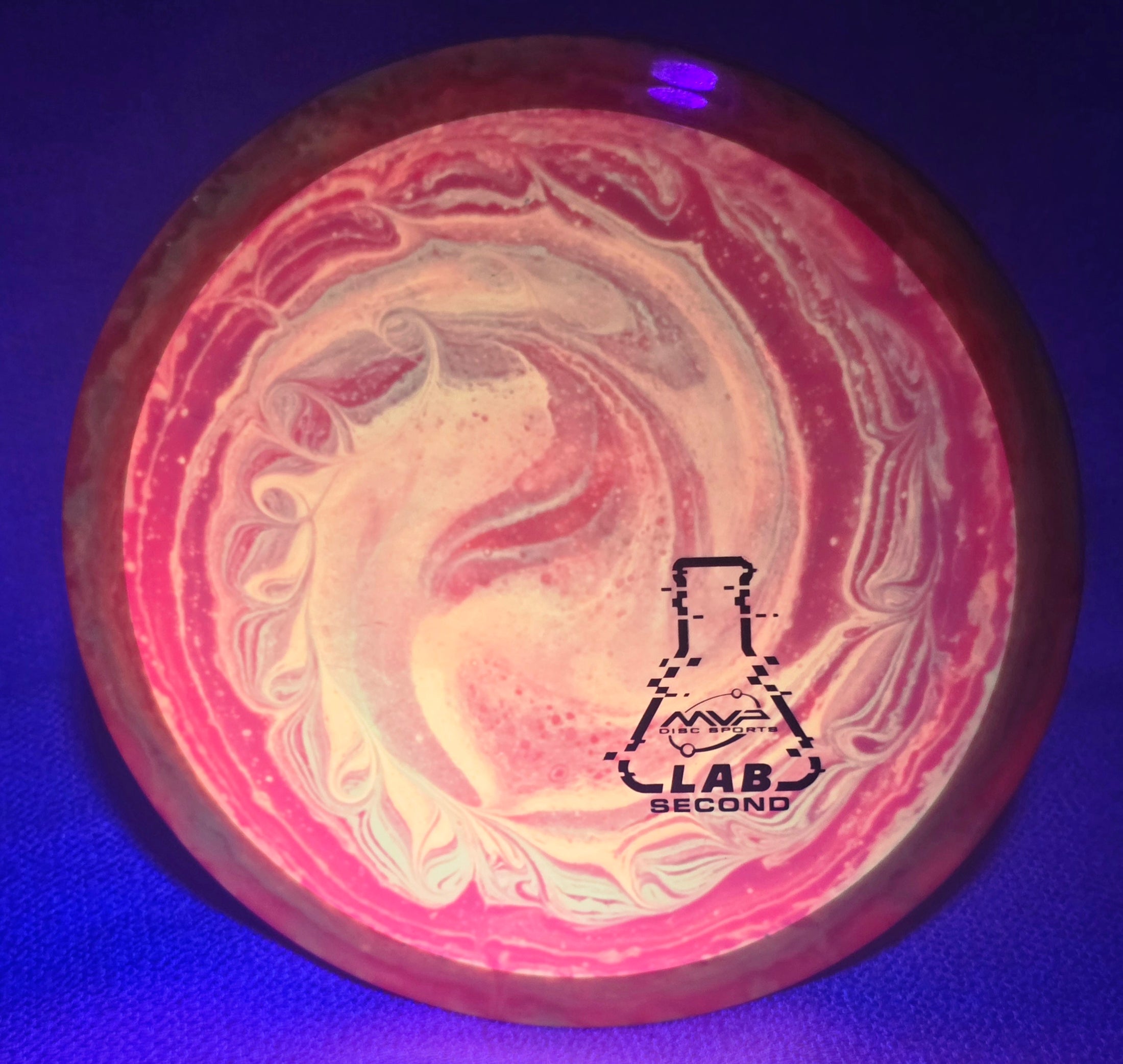 Load image into Gallery viewer, Axiom Tantrum Distance Driver w/ Custom Swirl Dye - Neutron 175g
