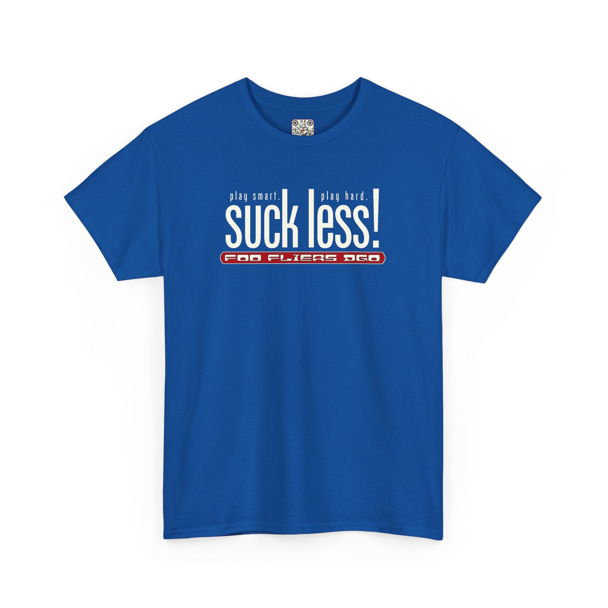 Load image into Gallery viewer, Play Hard. Play Smart. Suck Less! - Heavy Cotton Tee
