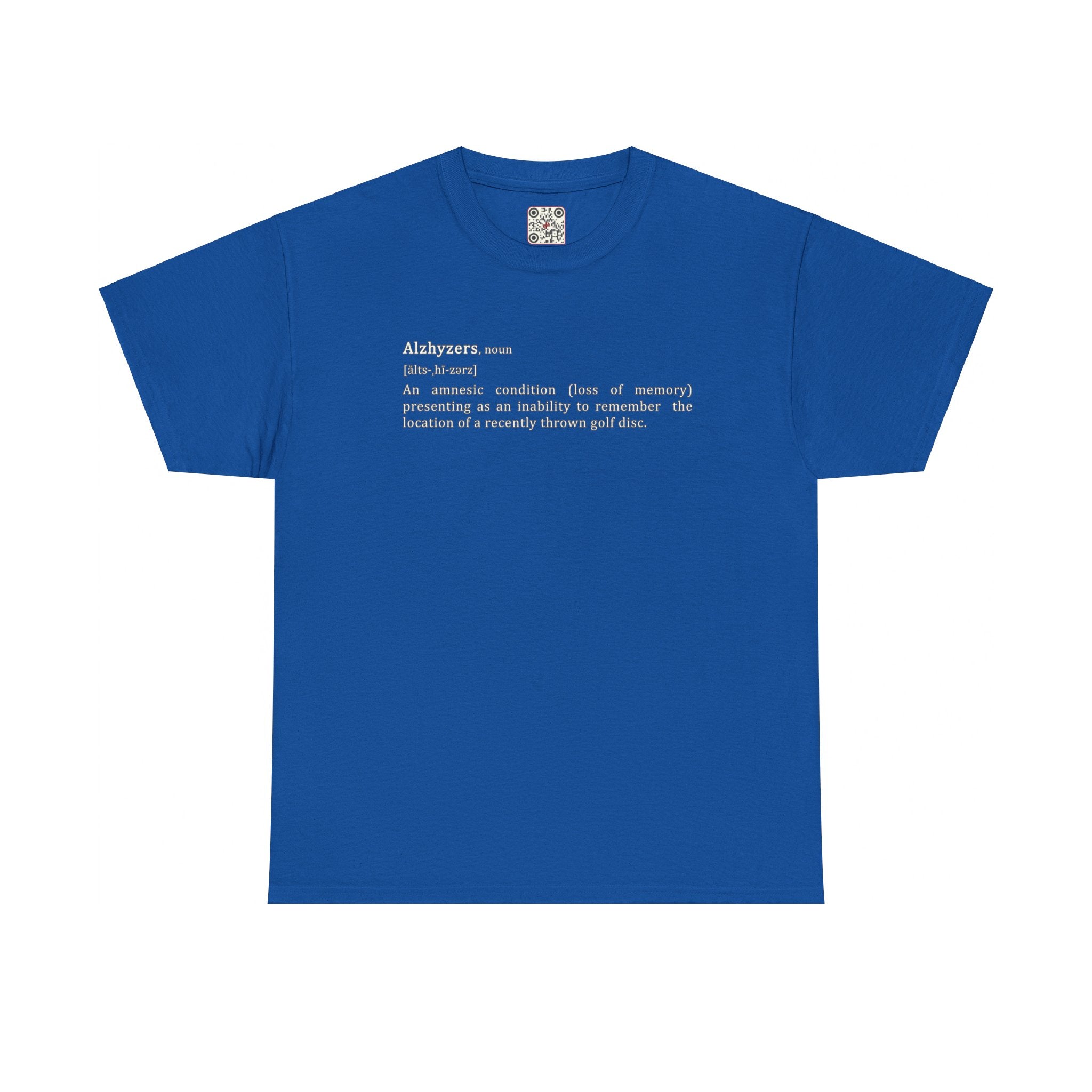 Load image into Gallery viewer, Disctionary: Alzhyzers - Heavy Cotton Tee
