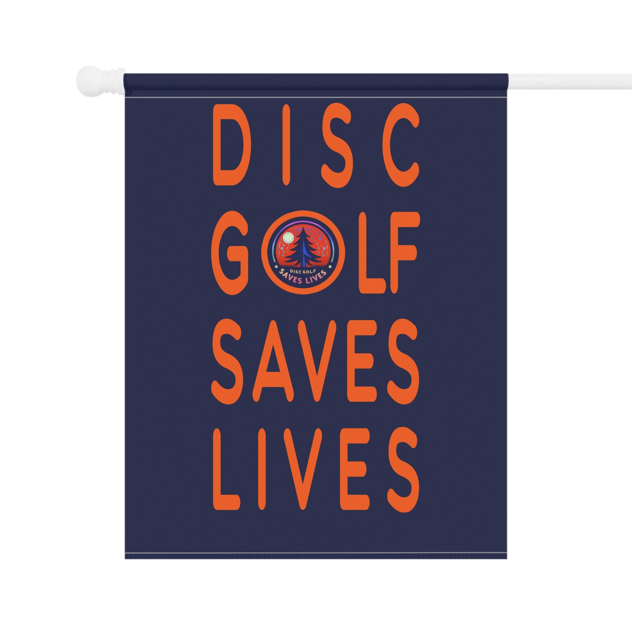 Load image into Gallery viewer, Disc Golf Saves Lives Flag
