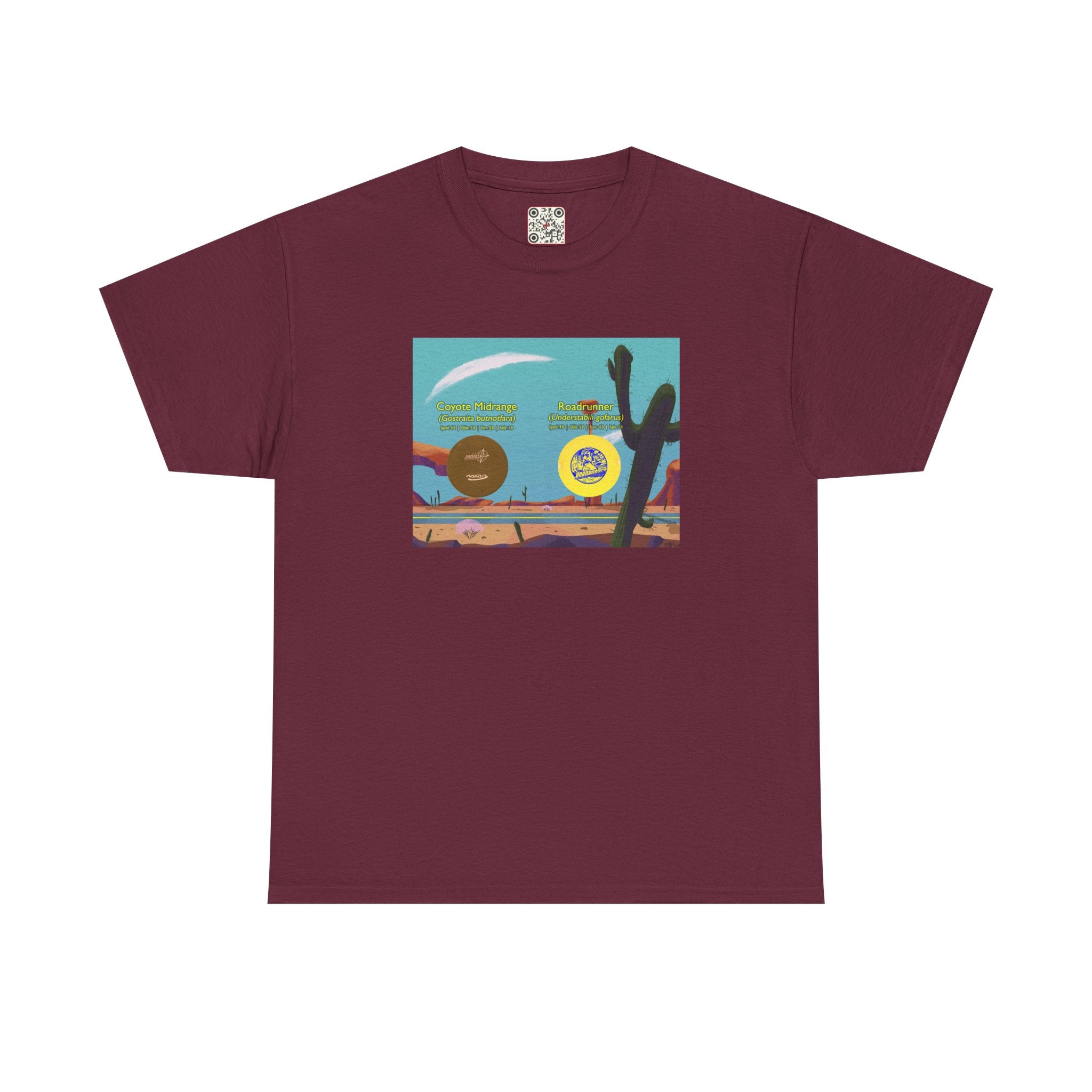 Load image into Gallery viewer, Roadrunner versus Coyote - Heavy Cotton Tee

