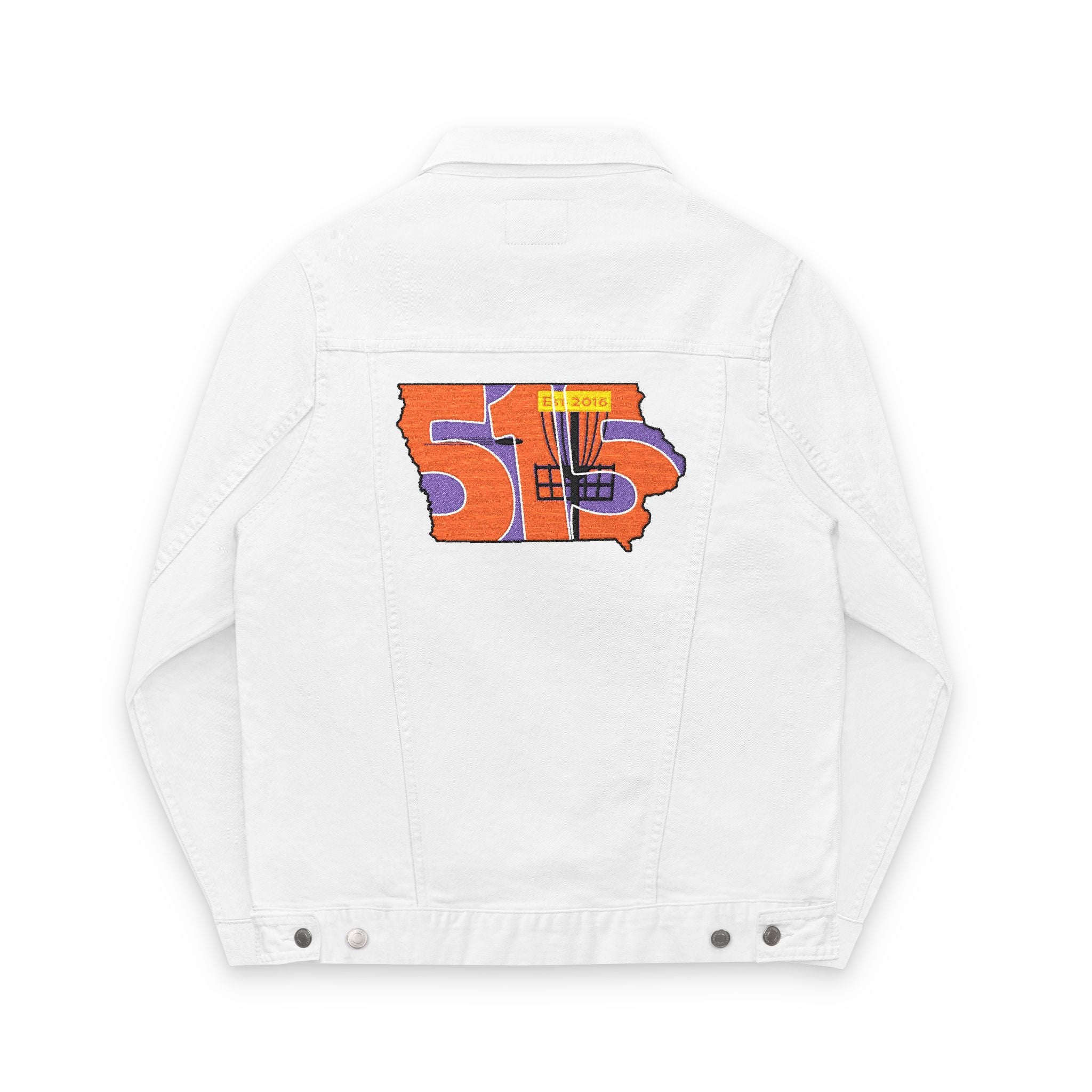 Load image into Gallery viewer, 515 Disc Golf Denim Jacket
