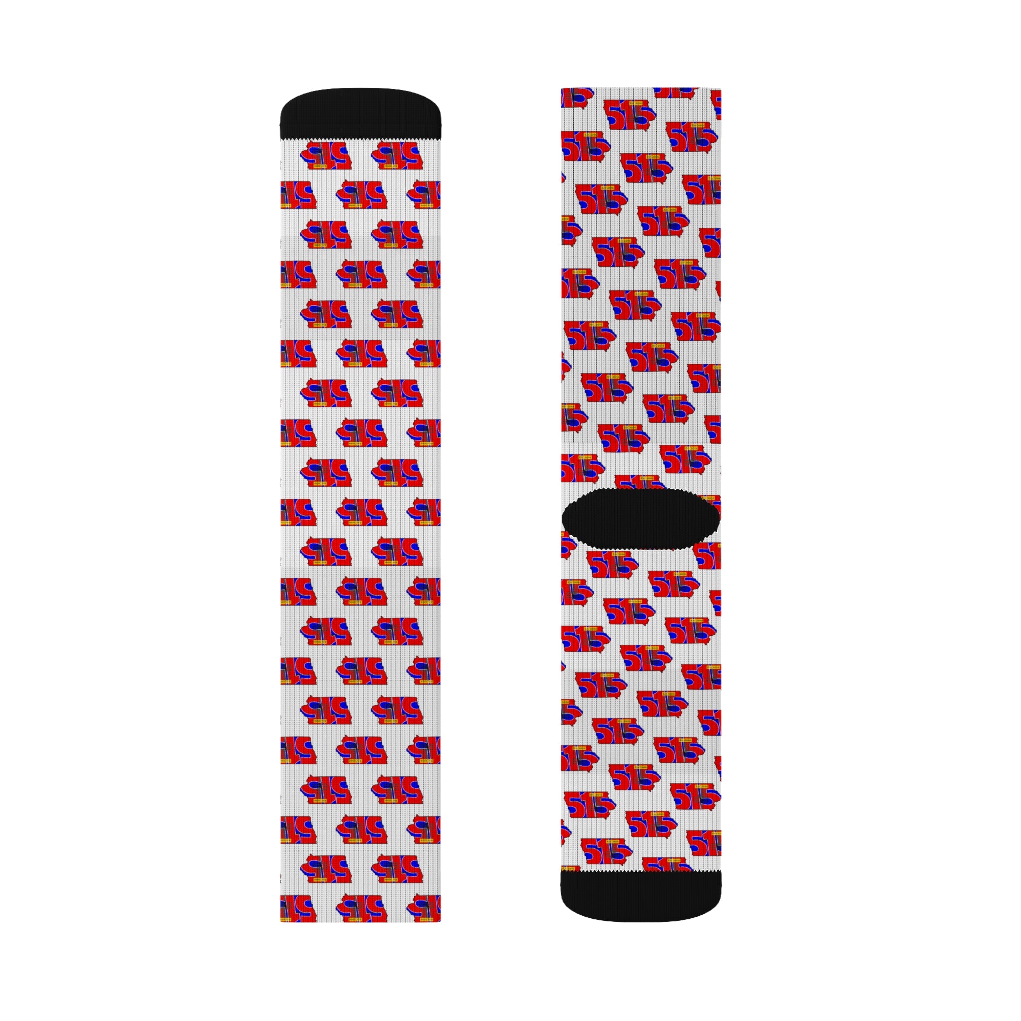 Load image into Gallery viewer, 515 Disc Golf Patterend Socks

