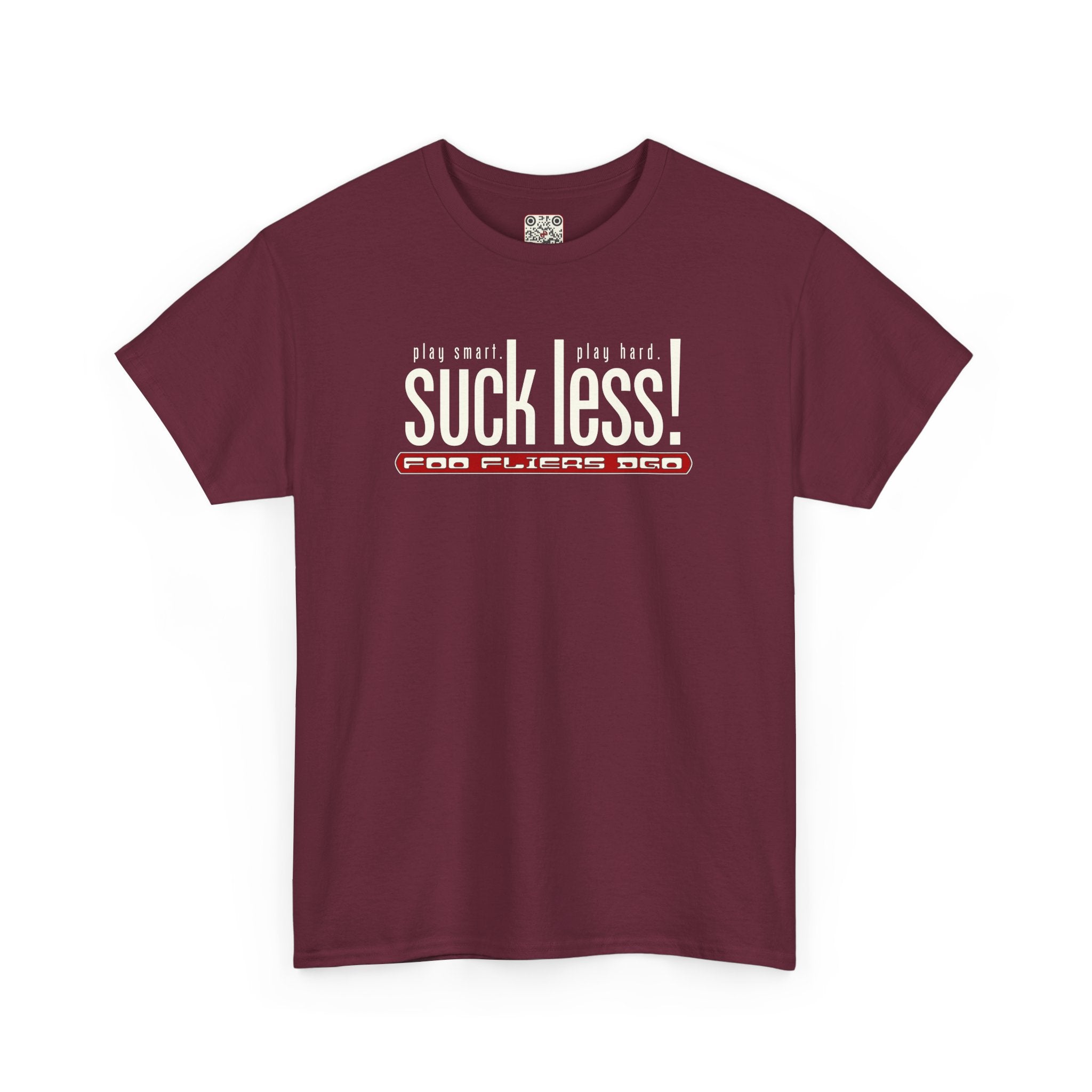 Load image into Gallery viewer, Play Hard. Play Smart. Suck Less! - Heavy Cotton Tee
