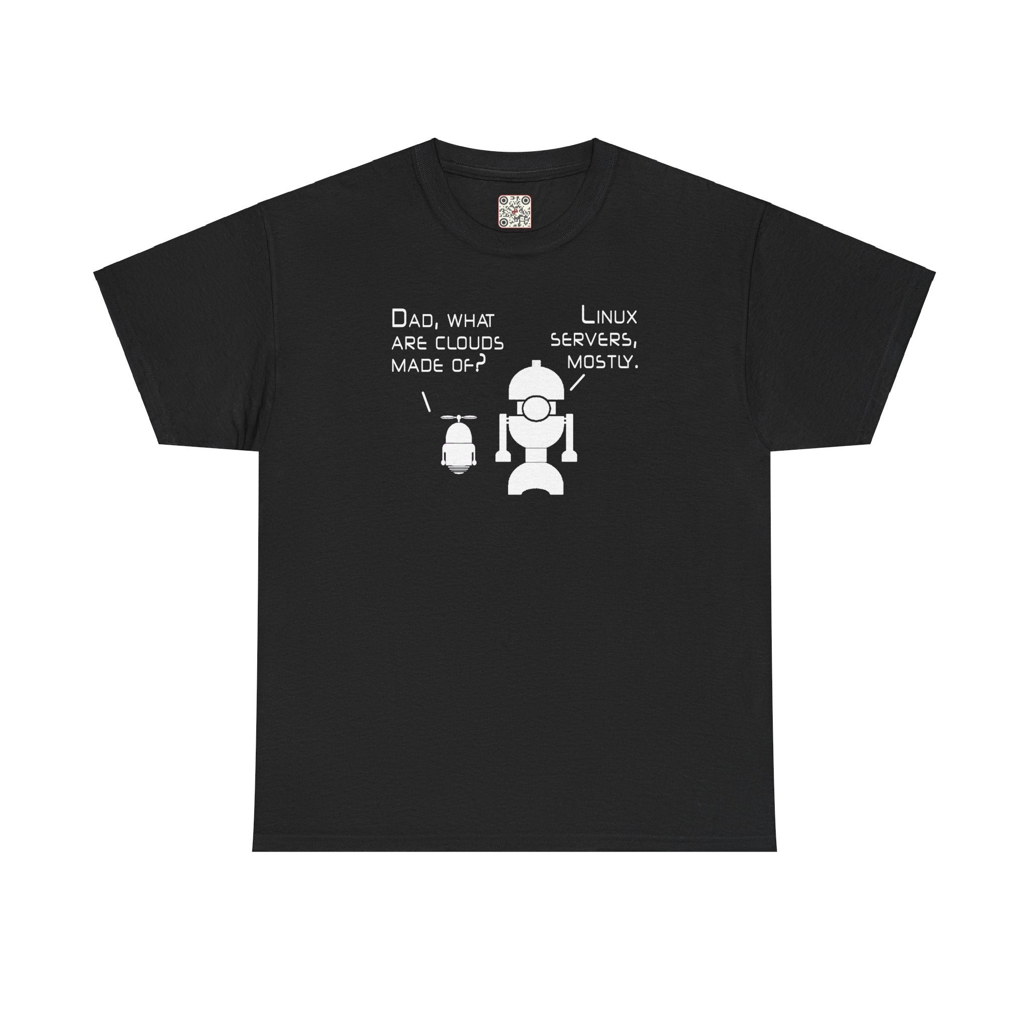 Load image into Gallery viewer, &quot;Dad, what are clouds made of?&quot; - Unisex Heavy Cotton Tee
