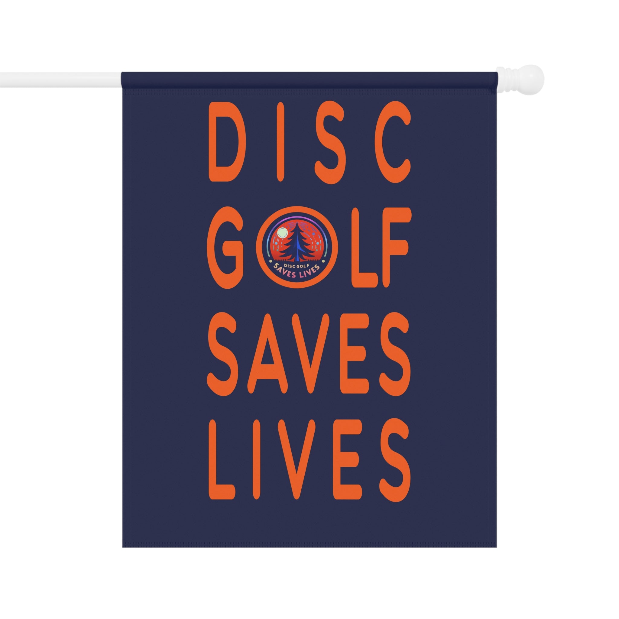 Load image into Gallery viewer, Disc Golf Saves Lives Flag
