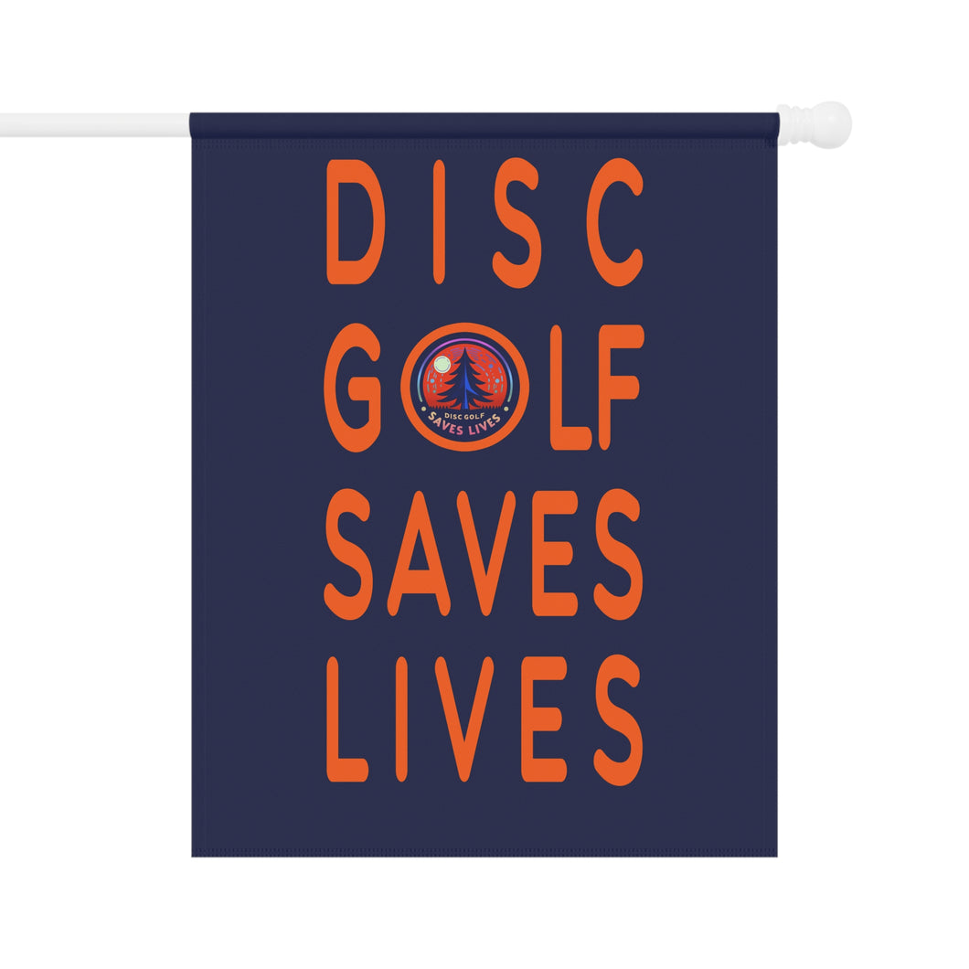 Disc Golf Saves Lives Flag