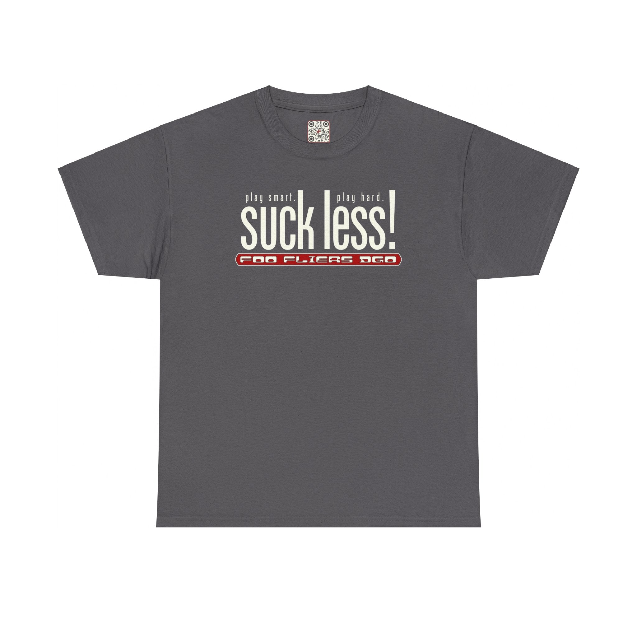 Load image into Gallery viewer, Play Hard. Play Smart. Suck Less! - Heavy Cotton Tee
