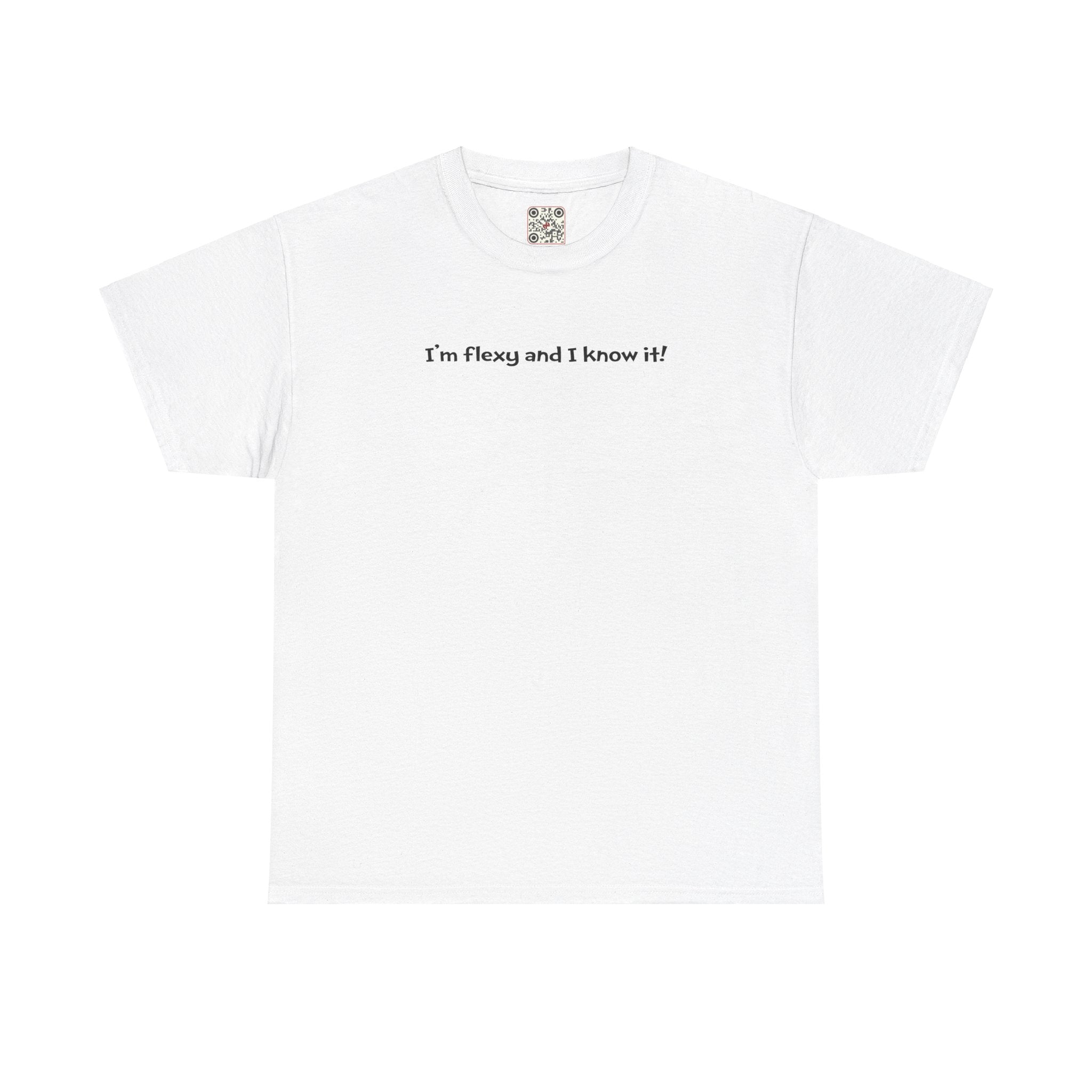 Load image into Gallery viewer, I&#39;m flexy and I know it! - Heavy Cotton Tee
