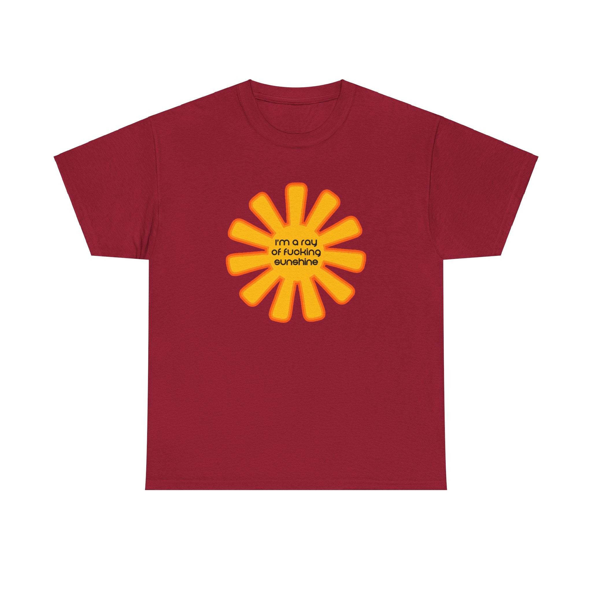 Load image into Gallery viewer, &quot;I&#39;m a ray of fucking sunshine&quot; - Unisex Heavy Cotton Tee
