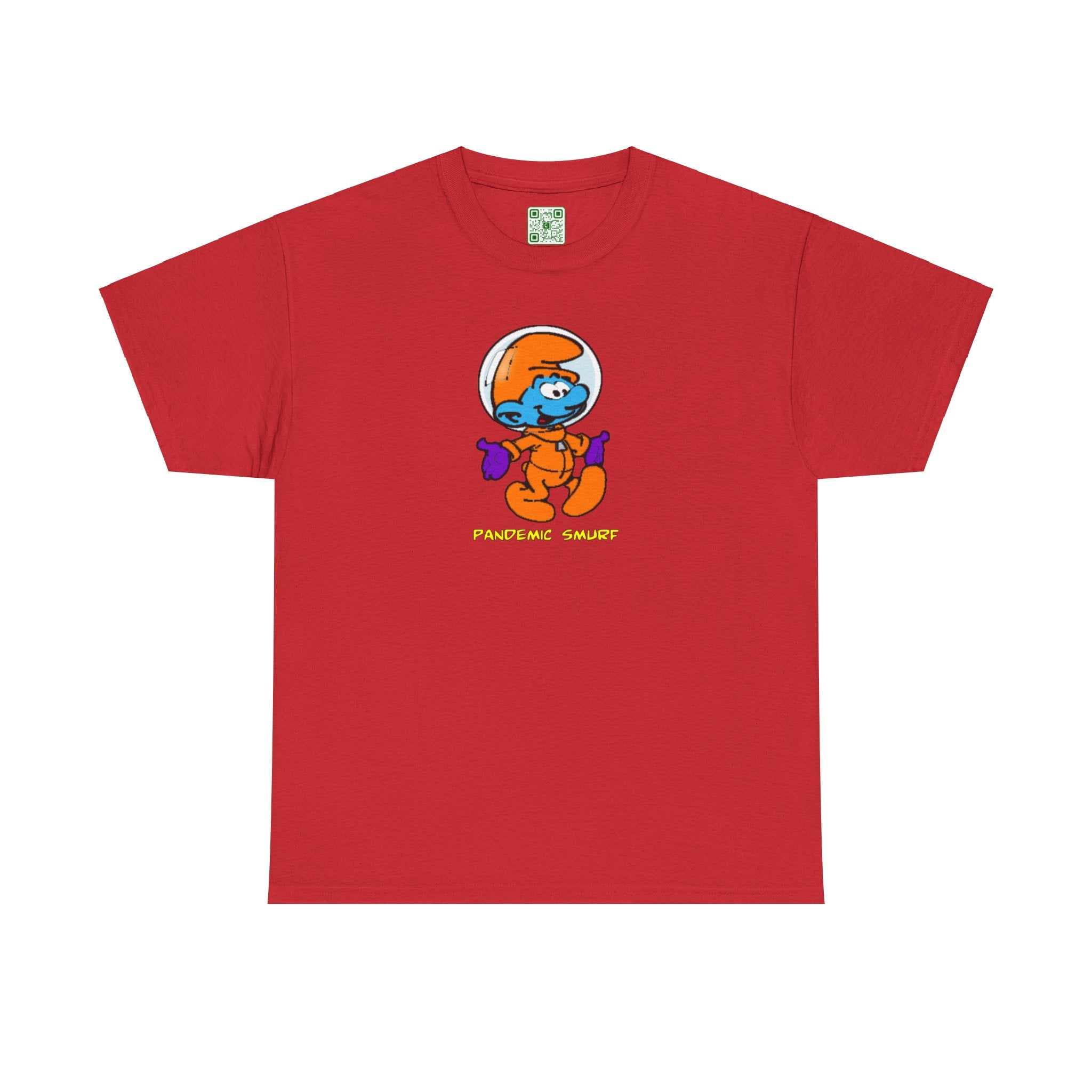 Load image into Gallery viewer, &quot;Pandemic Smurf&quot; - Unisex Heavy Cotton Tee
