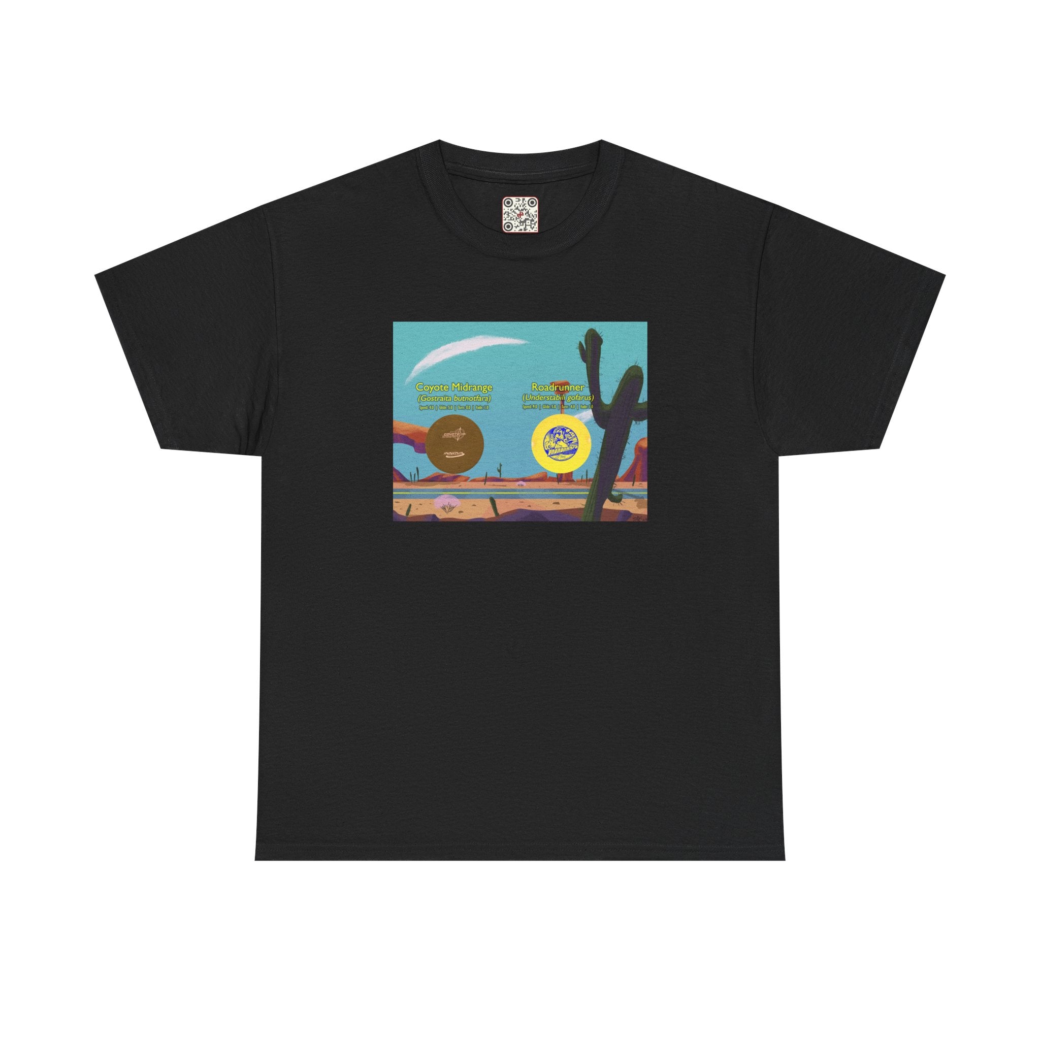 Load image into Gallery viewer, Roadrunner versus Coyote - Heavy Cotton Tee
