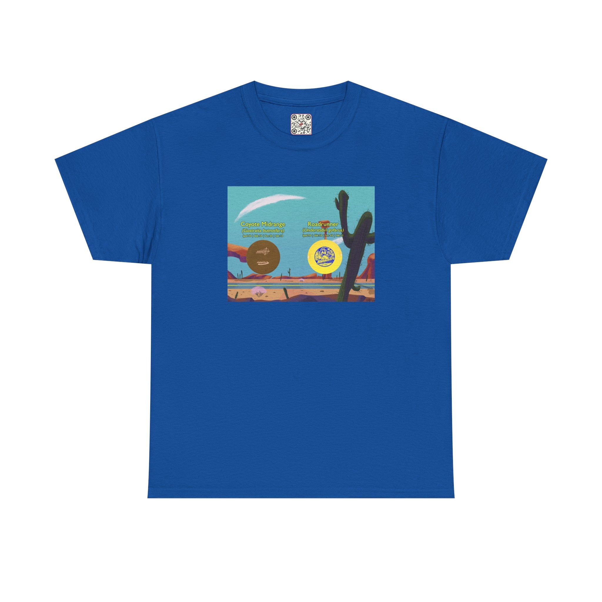 Load image into Gallery viewer, Roadrunner versus Coyote - Heavy Cotton Tee
