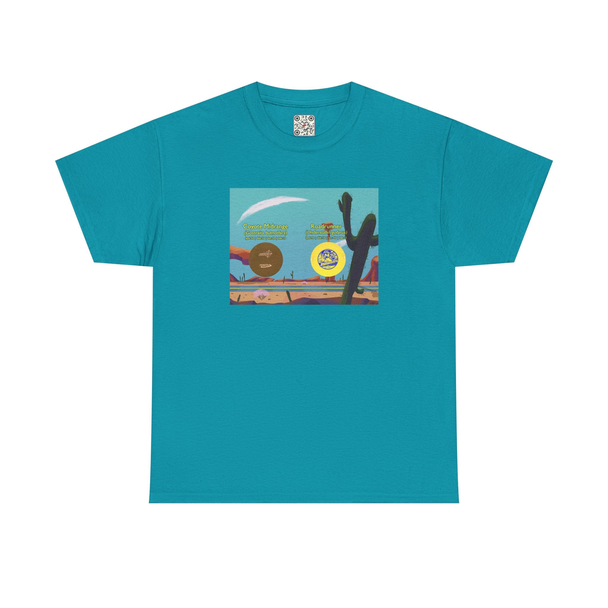 Load image into Gallery viewer, Roadrunner versus Coyote - Heavy Cotton Tee
