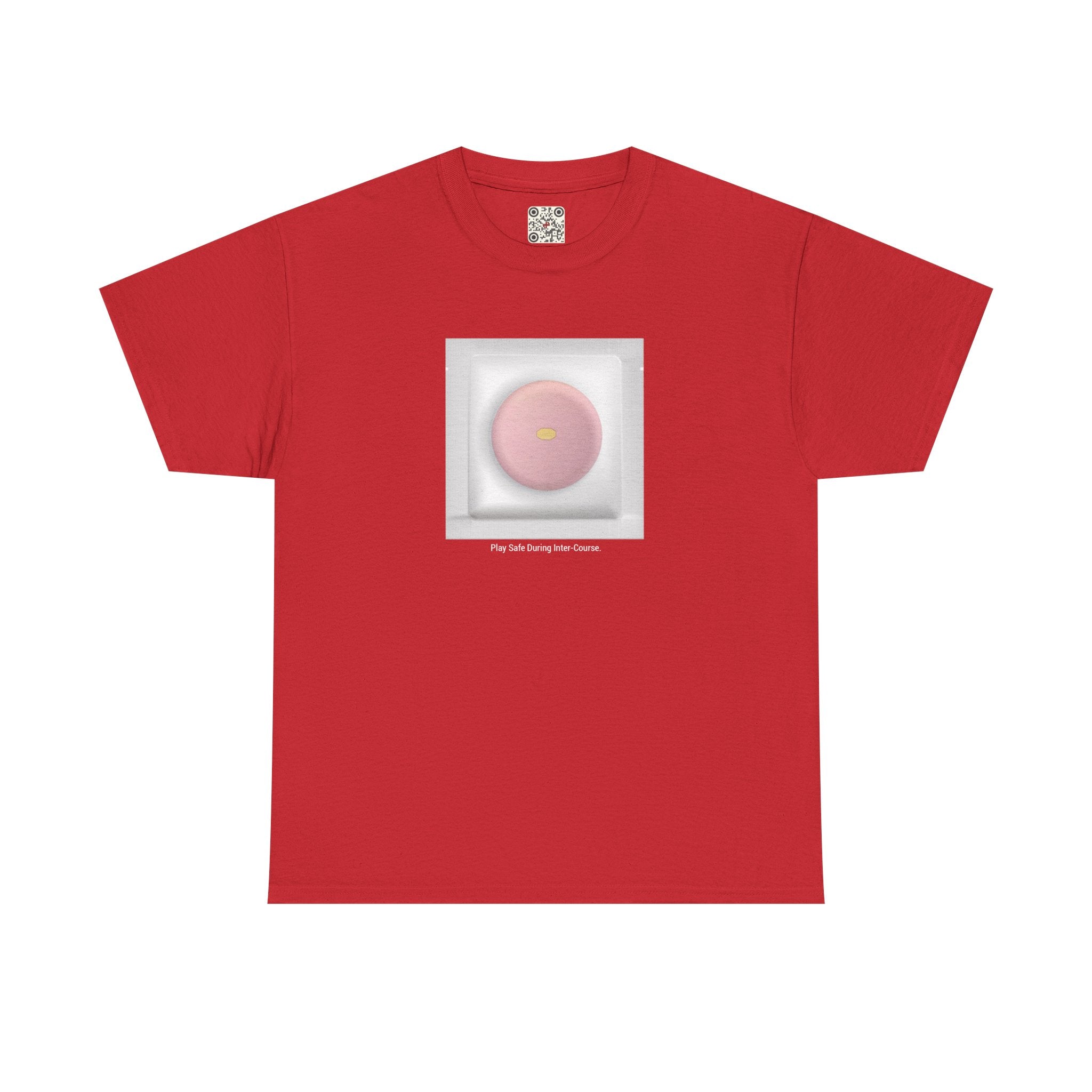 Load image into Gallery viewer, Play Safe During Inter-Course - Unisex Heavy Tee
