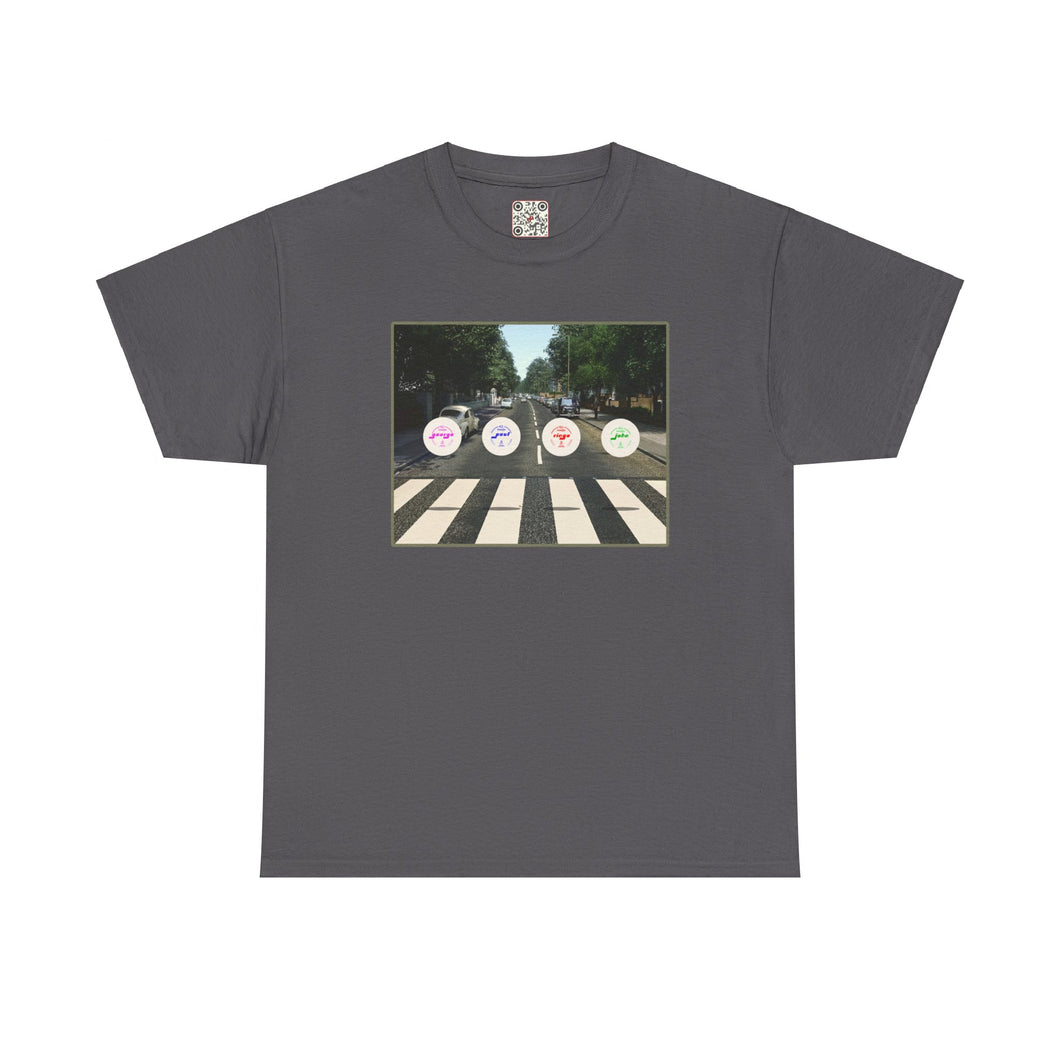 The Beetles: Abbey Road - Heavy Cotton Tee