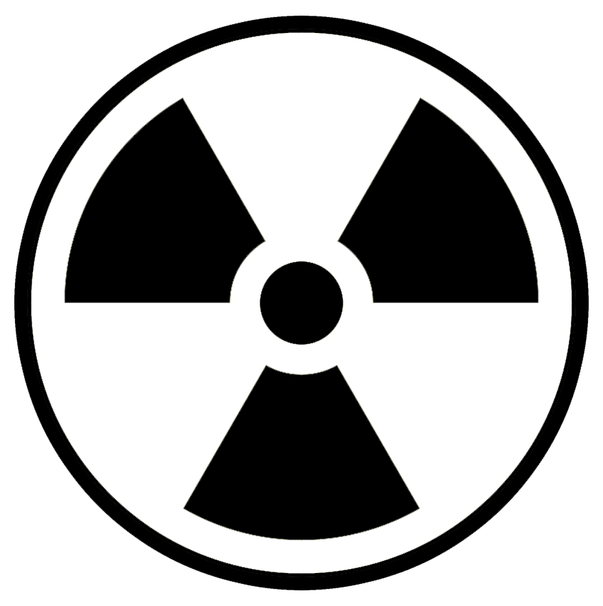 Load image into Gallery viewer, Stencil: Radioactive Symbol
