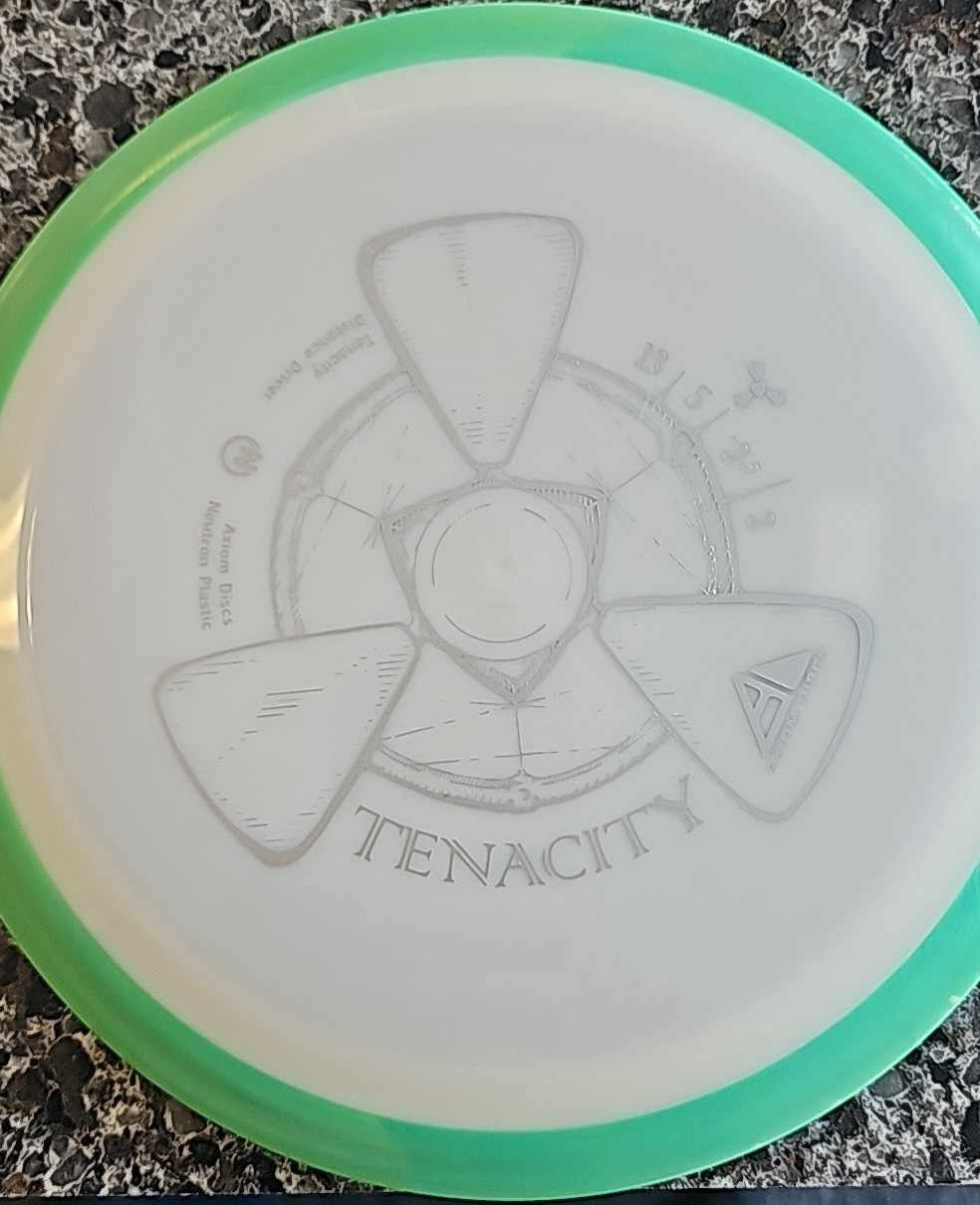 Axiom Tenacity, White w/ Green OM - Neutron 172g