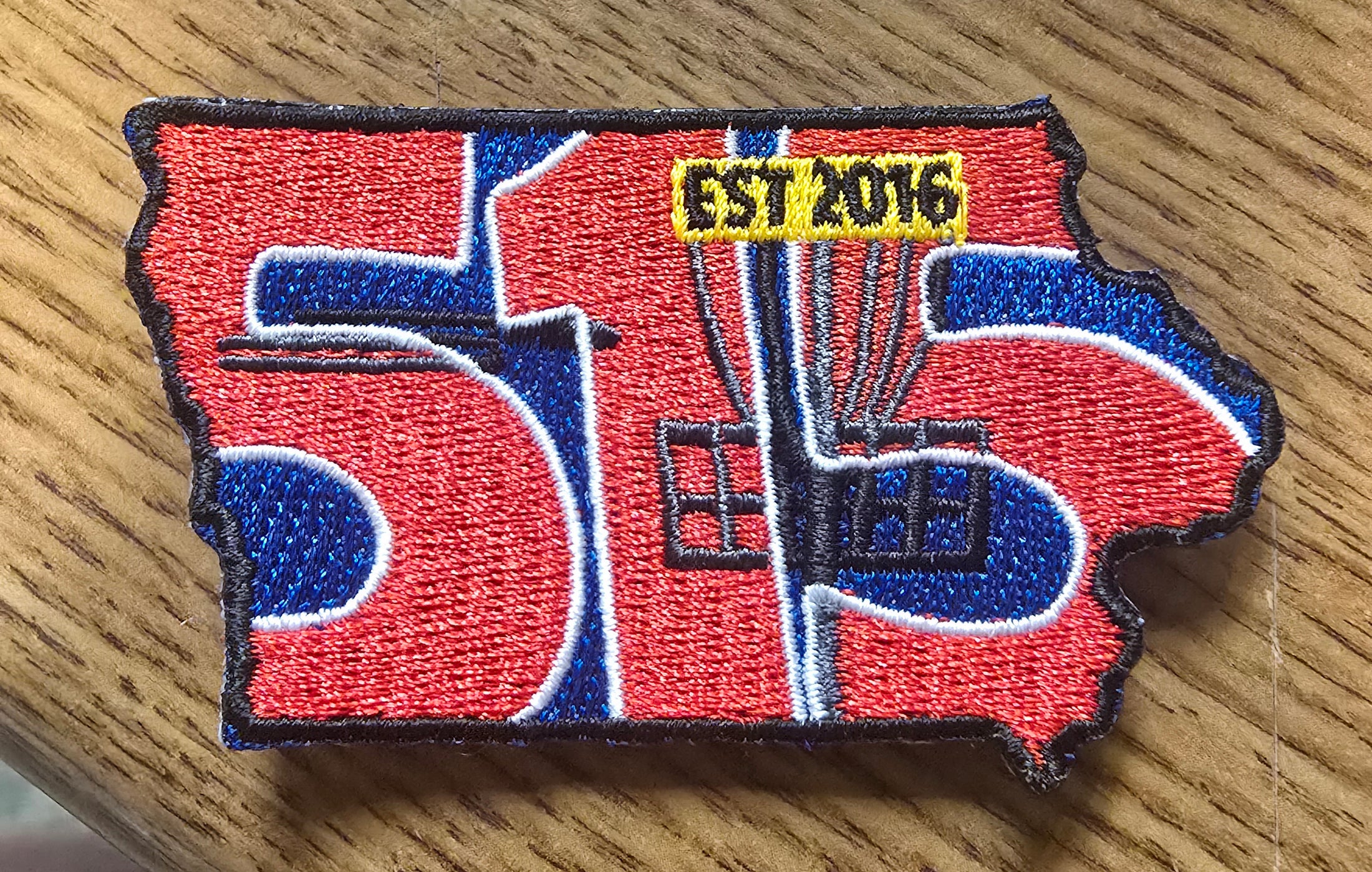 Load image into Gallery viewer, 515 Disc Golf Velcro Bag Patch

