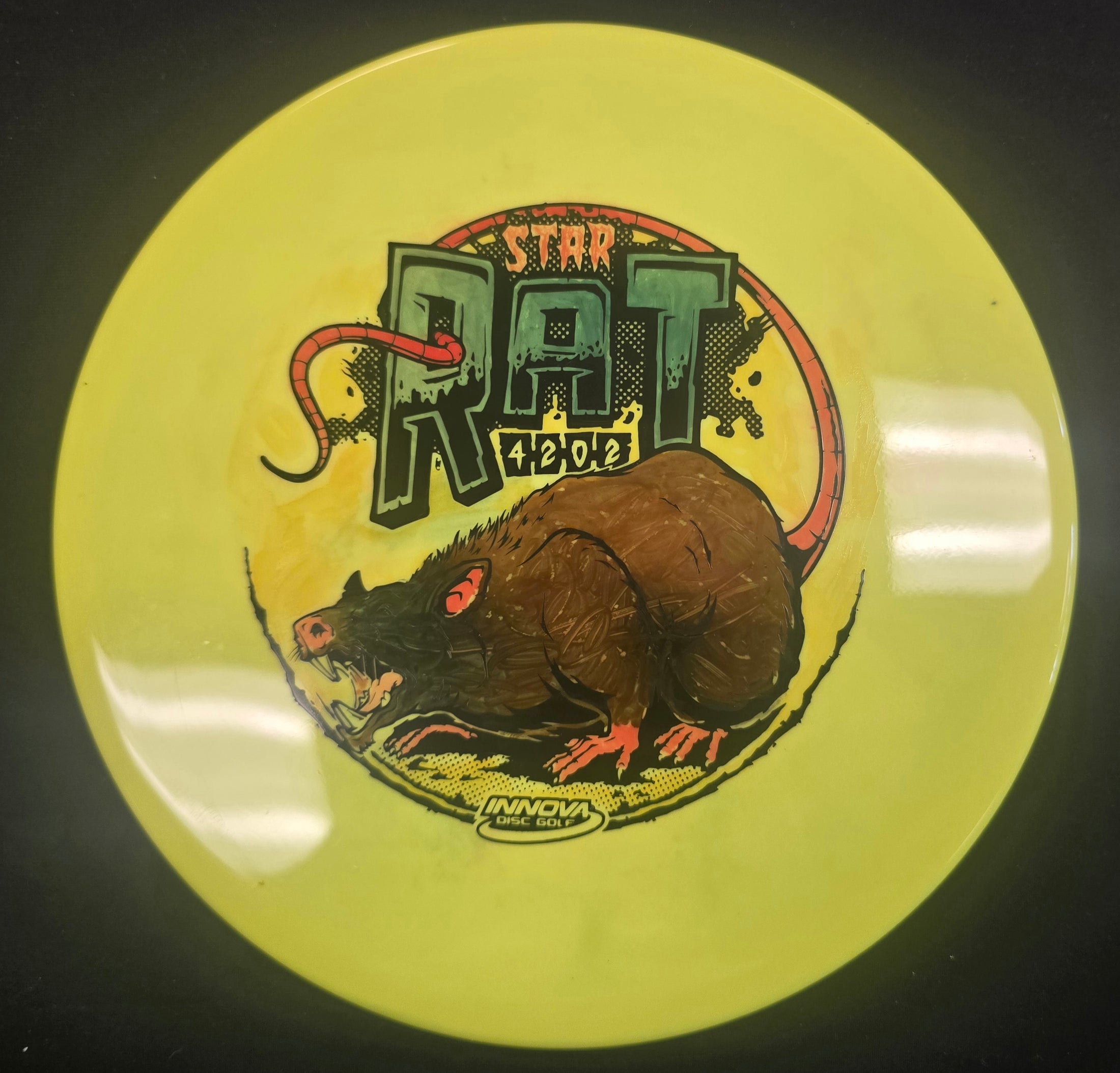 Load image into Gallery viewer, Innova Rat w/ Hand Colored Stamp - Star 175g
