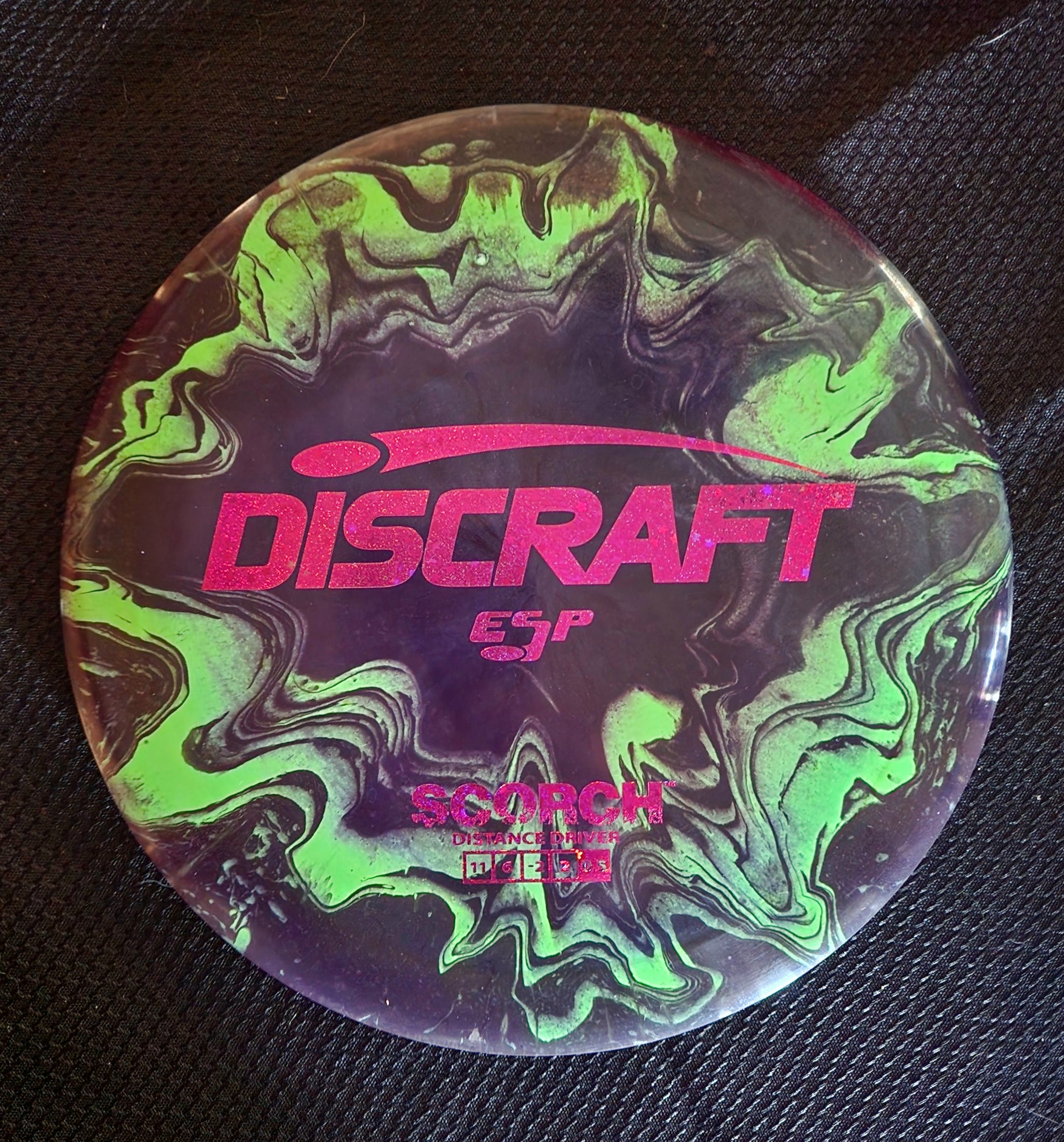 Load image into Gallery viewer, Discraft Scorch Distance Driver w/ Custom HUV Plasma Dye - ESP 173g
