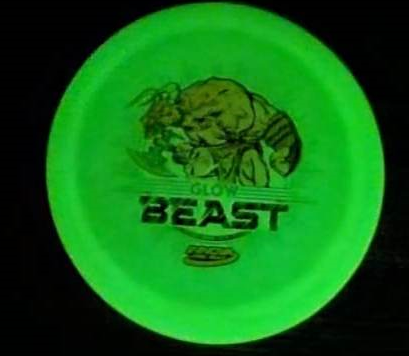 Load image into Gallery viewer, Innova Beast Distance Driver Blue w/ Custom Hand Filled Stamp - DX Glow 175g
