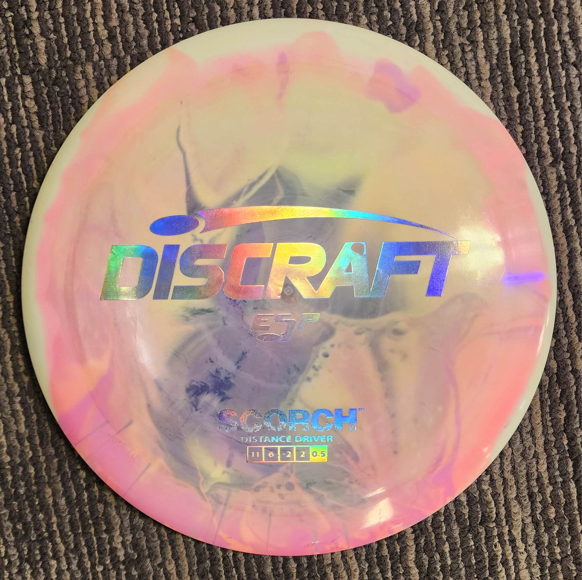 Load image into Gallery viewer, Discraft Scorch Distance Driver w/ Custom HUV Dye - ESP 174g
