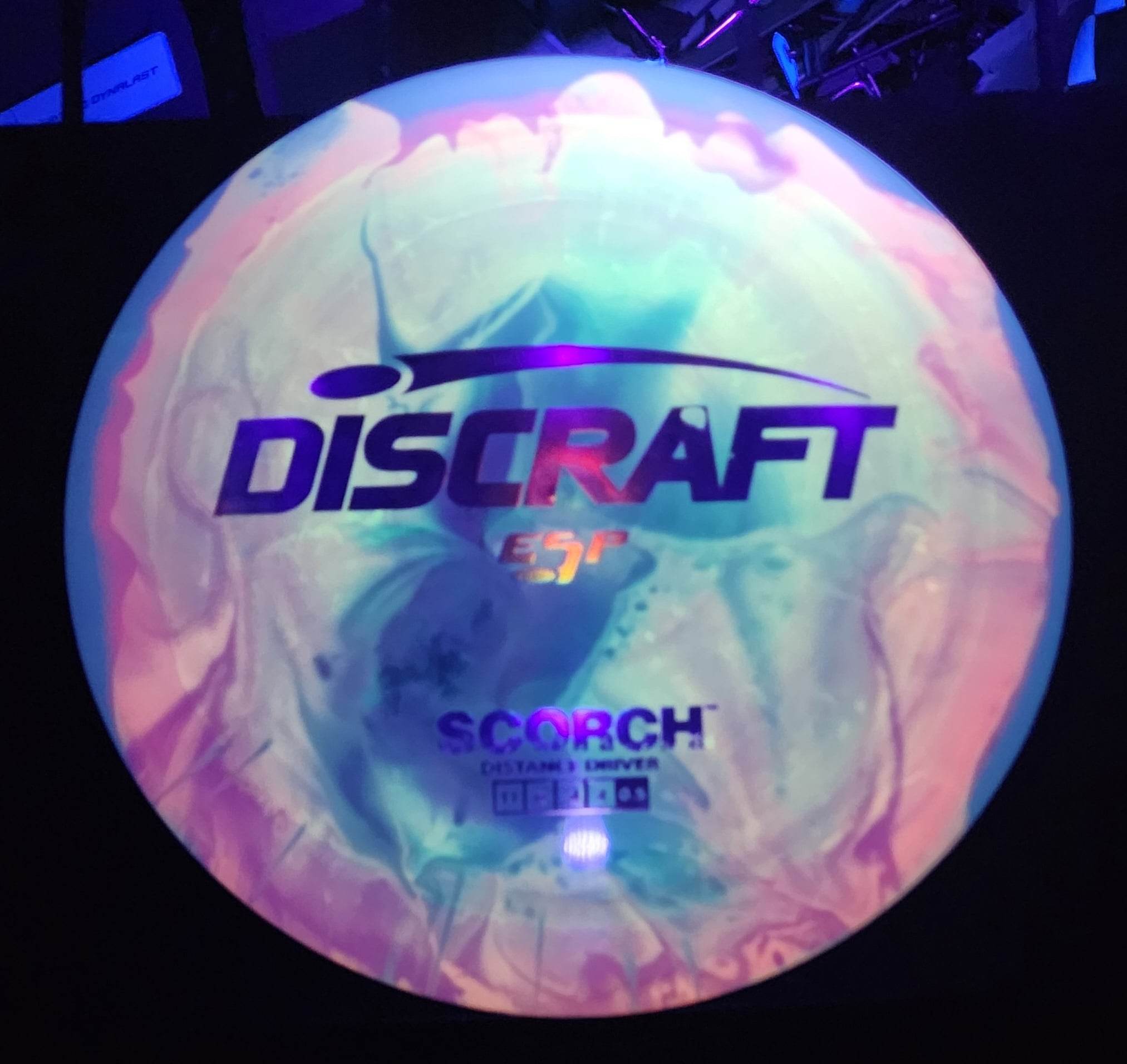 Load image into Gallery viewer, Discraft Scorch Distance Driver w/ Custom HUV Dye - ESP 174g
